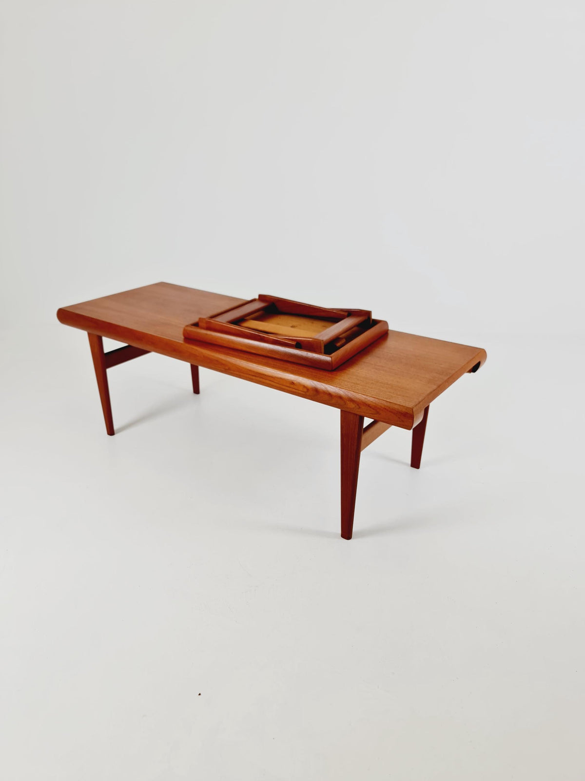 Danish Teak Coffee Table by Johannes Andersen for Trioh , 1960s