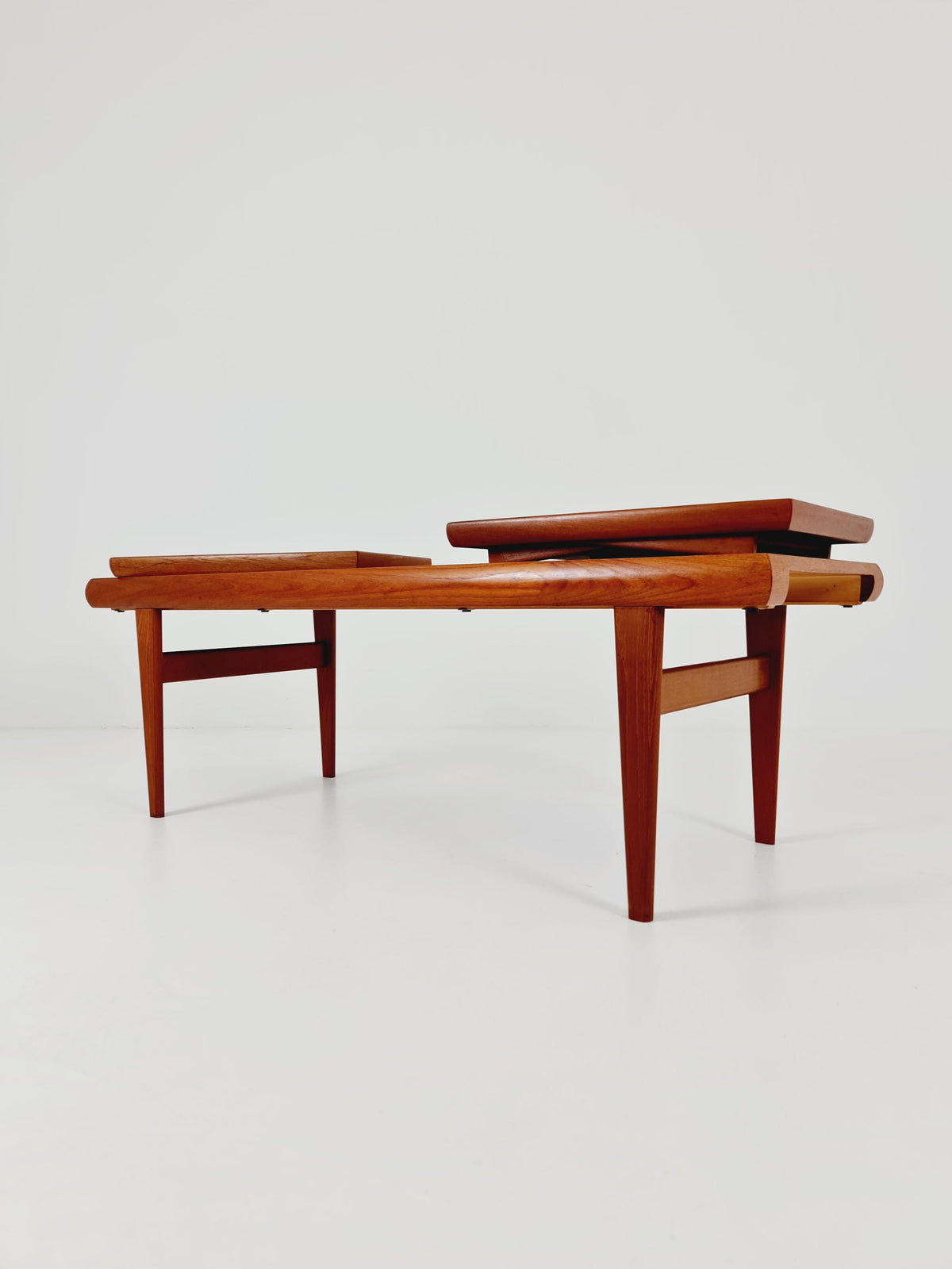 Danish Teak Coffee Table by Johannes Andersen for Trioh , 1960s