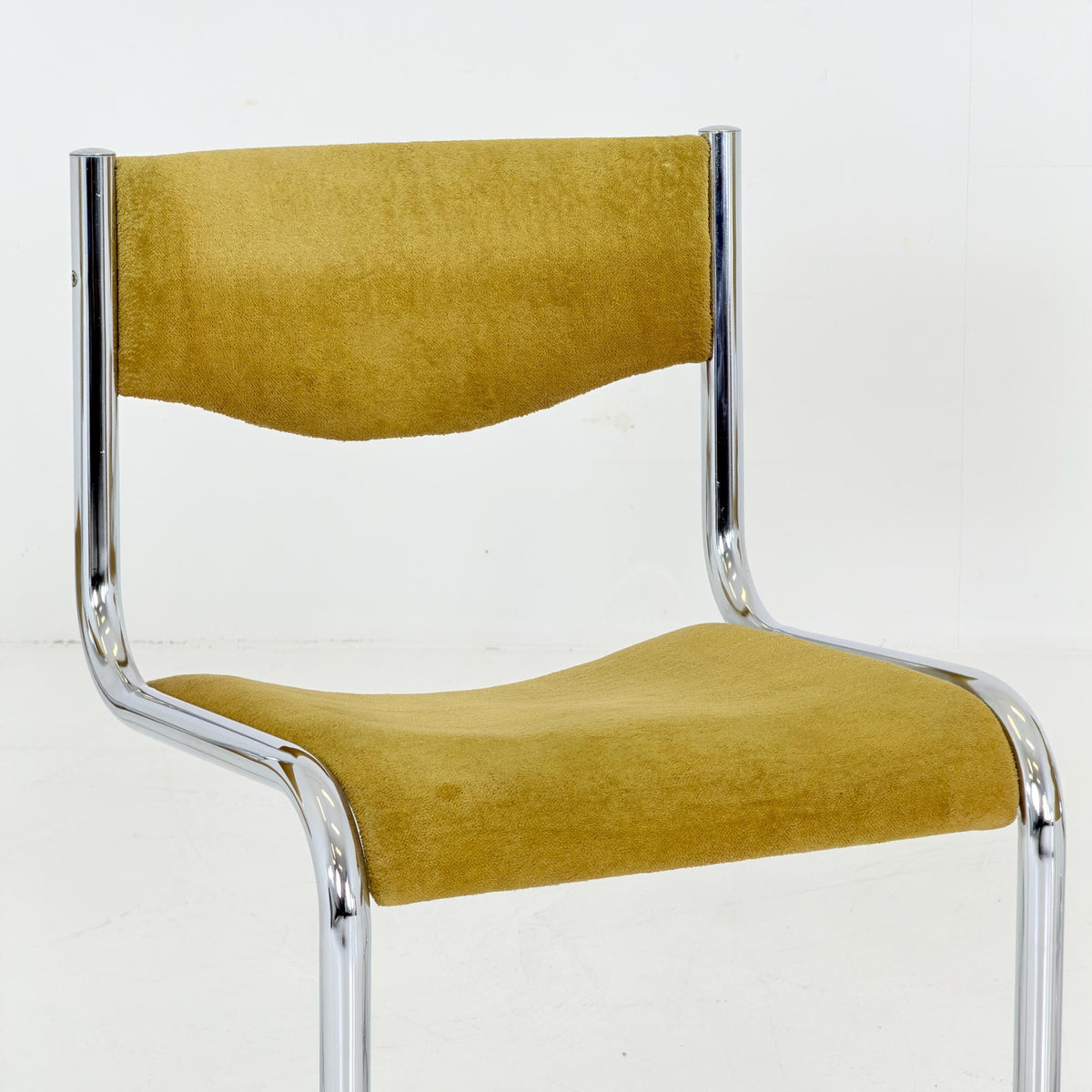 Set of 4 Mid Century Bauhaus Cantilever Dining Chairs, 1980s Germany