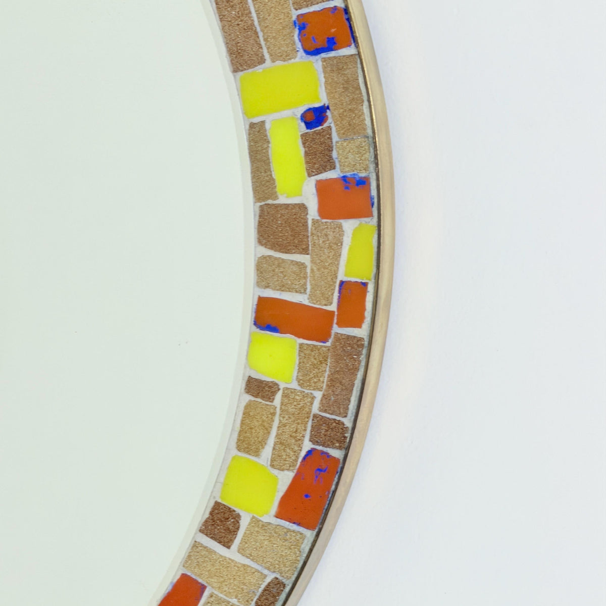 Mid-Century Mosaic Wall Mirror | 1960s Germany