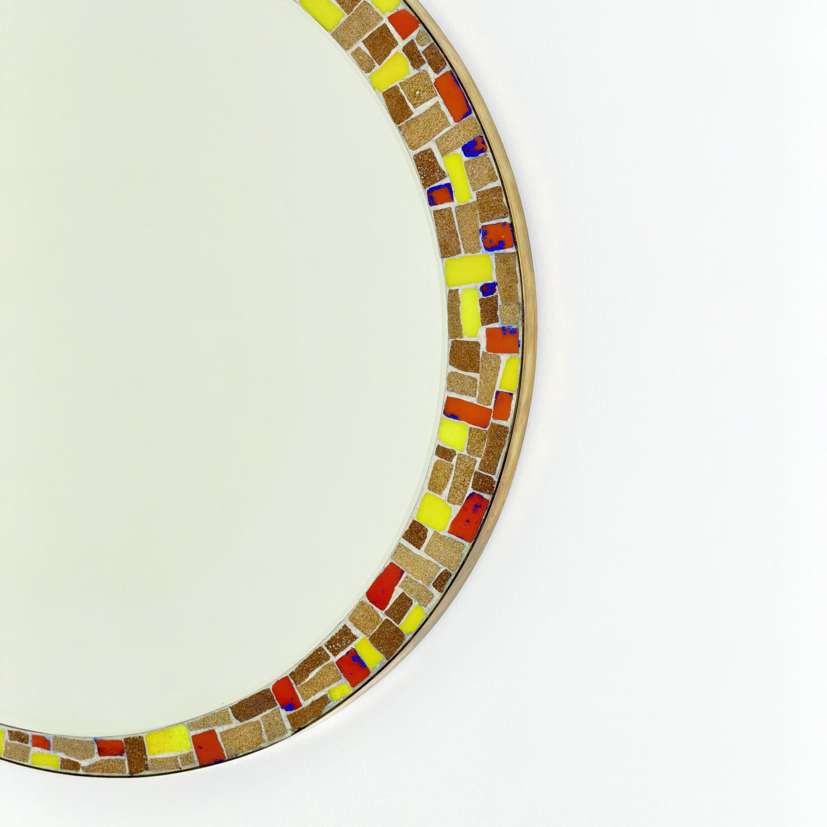 Mid-Century Mosaic Wall Mirror | 1960s Germany