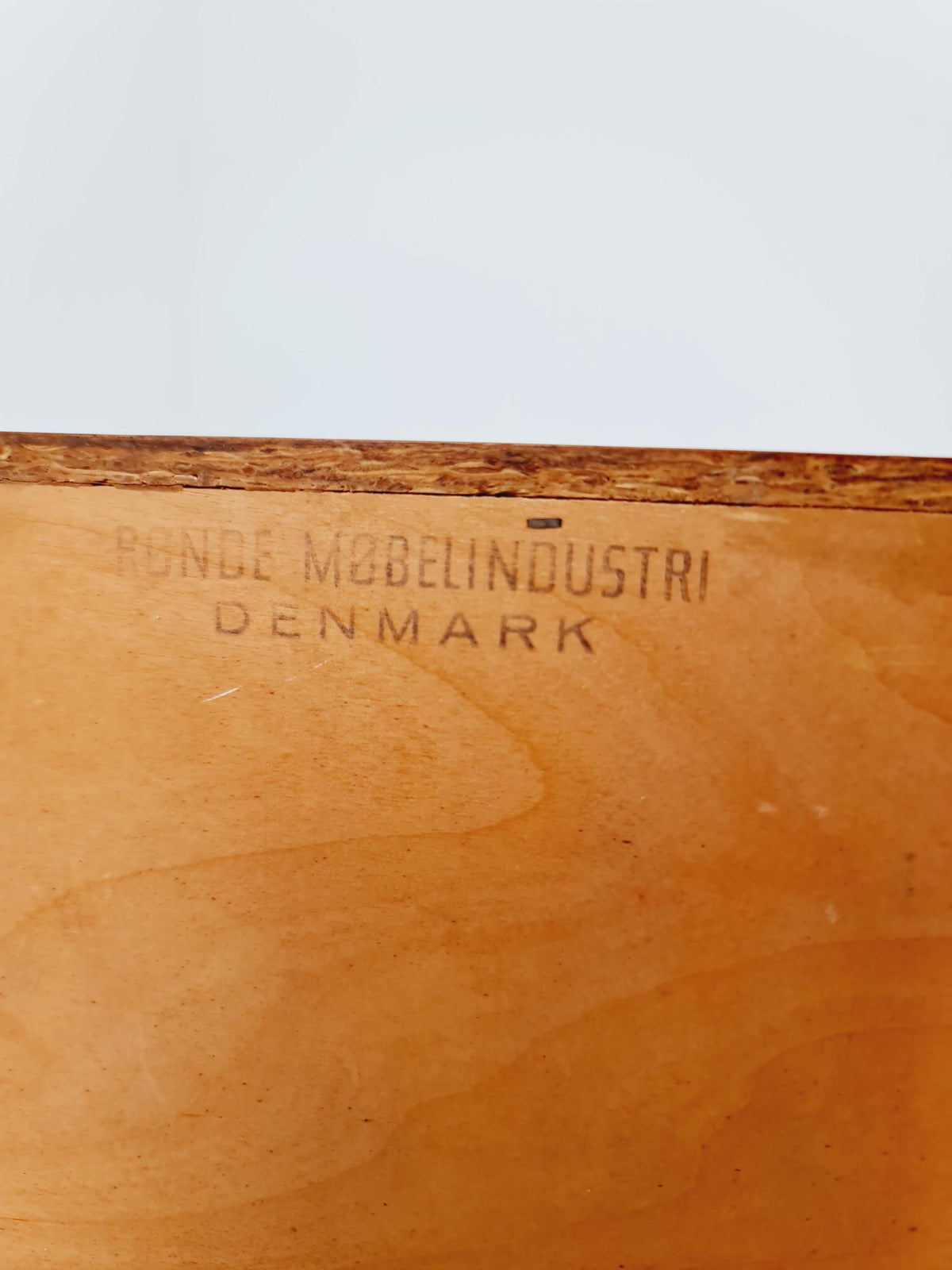 Midcentury danish Teak Vintage Side table/Nightstand By Ronde 1960s