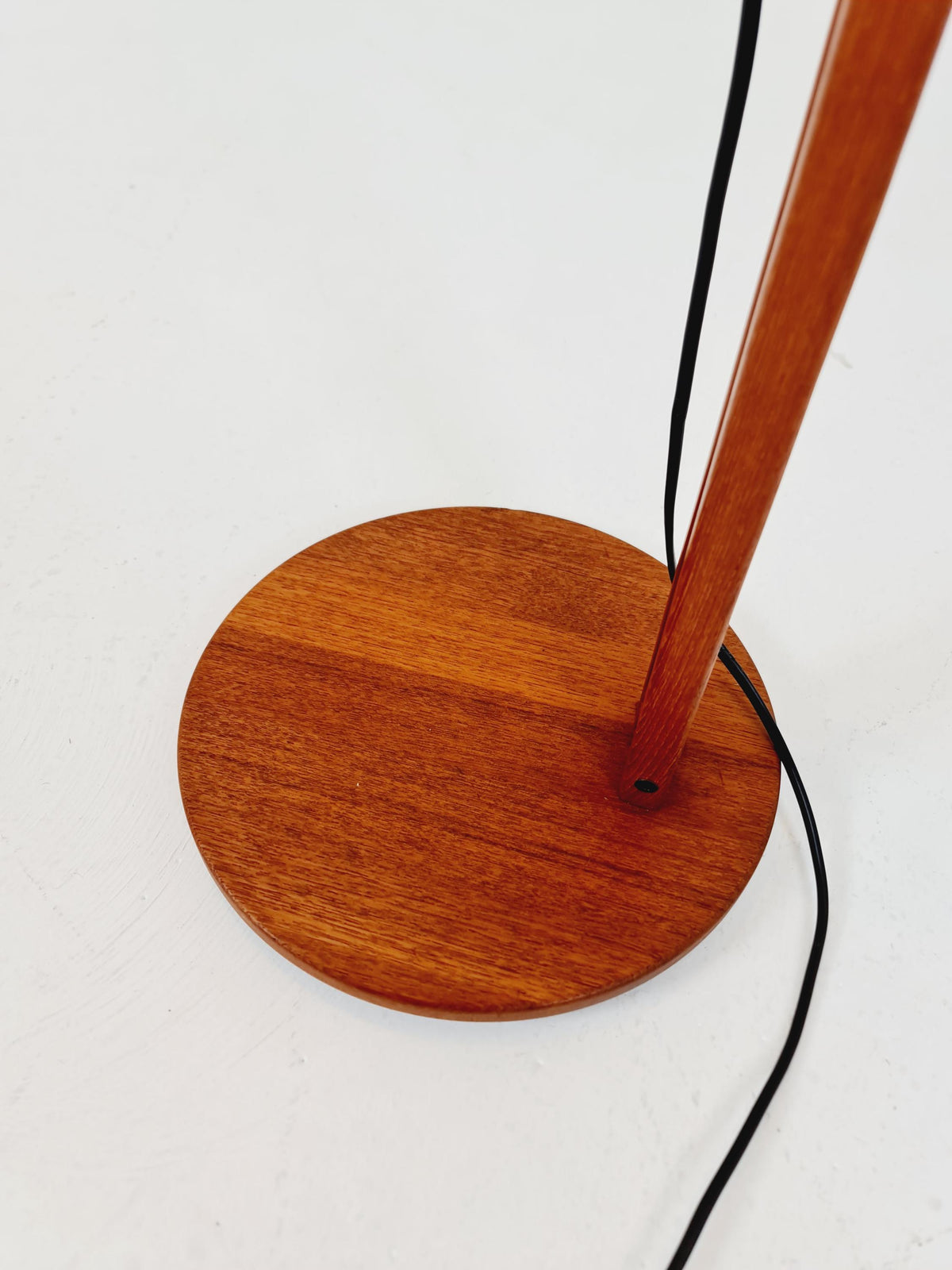 Vintage Danish Teak floor lamp by DOMUS 1970s