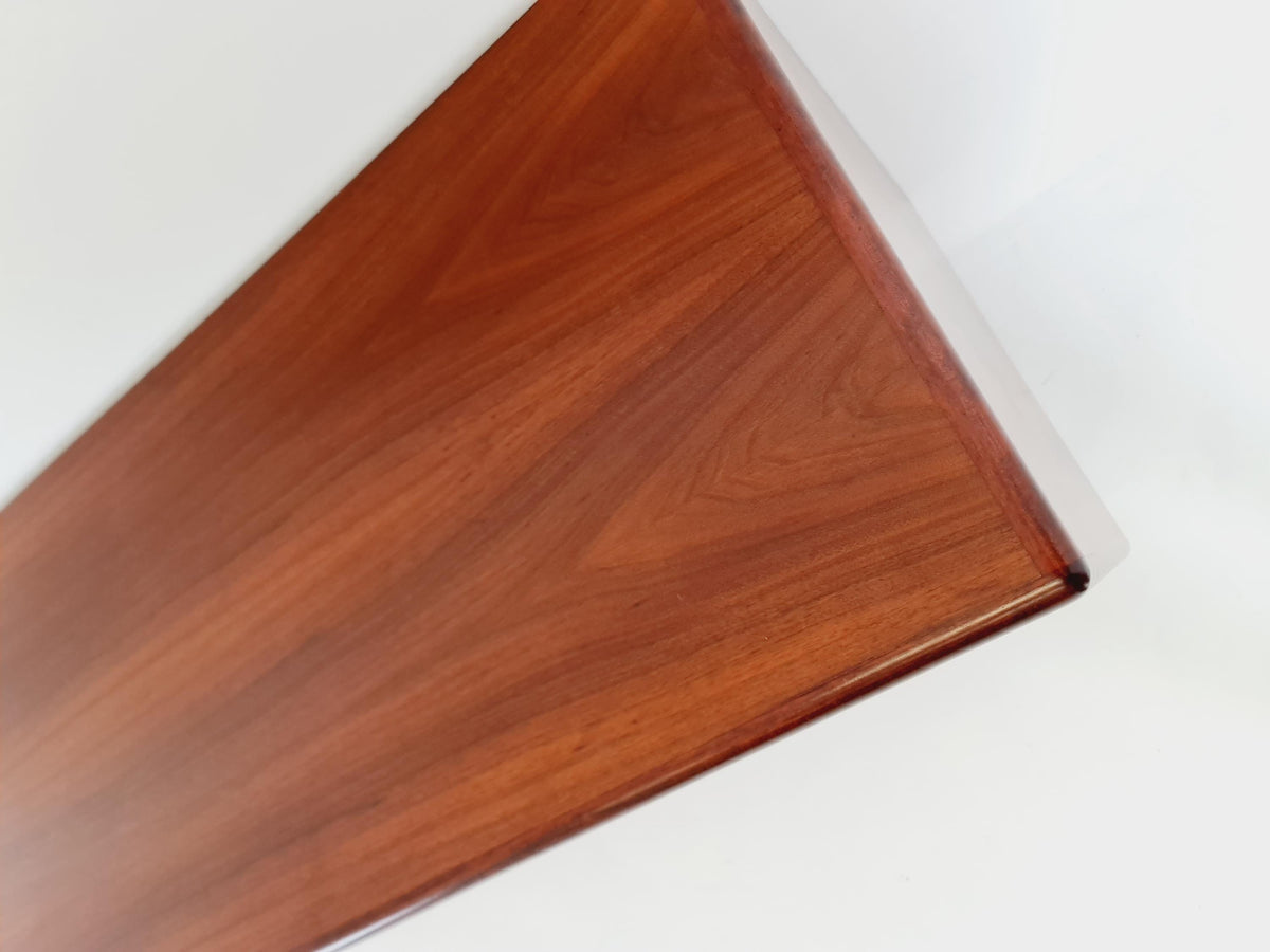 MidCentury Danish Rosewood Tambour Doors Sideboard by Dyrlund ,1960s