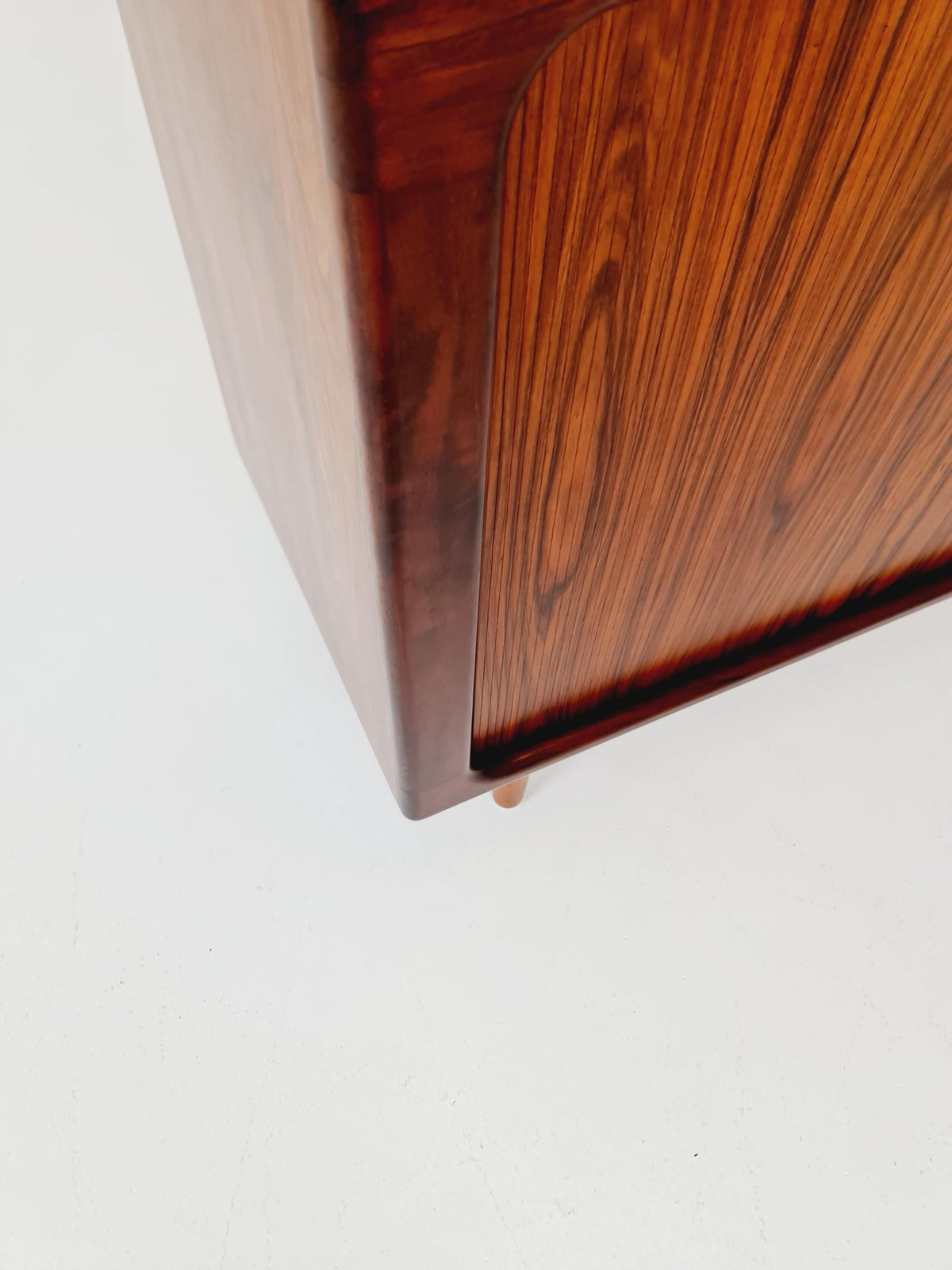 MidCentury Danish Rosewood Tambour Doors Sideboard by Dyrlund ,1960s