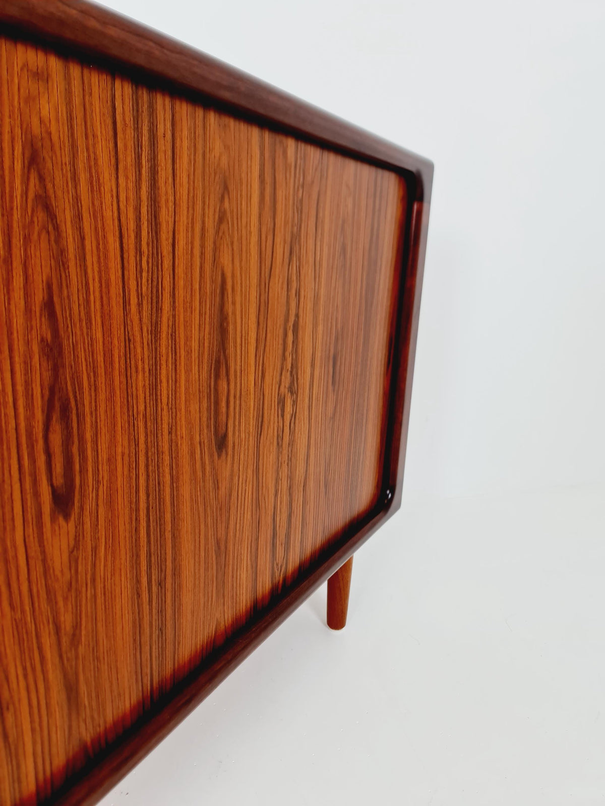 MidCentury Danish Rosewood Tambour Doors Sideboard by Dyrlund ,1960s