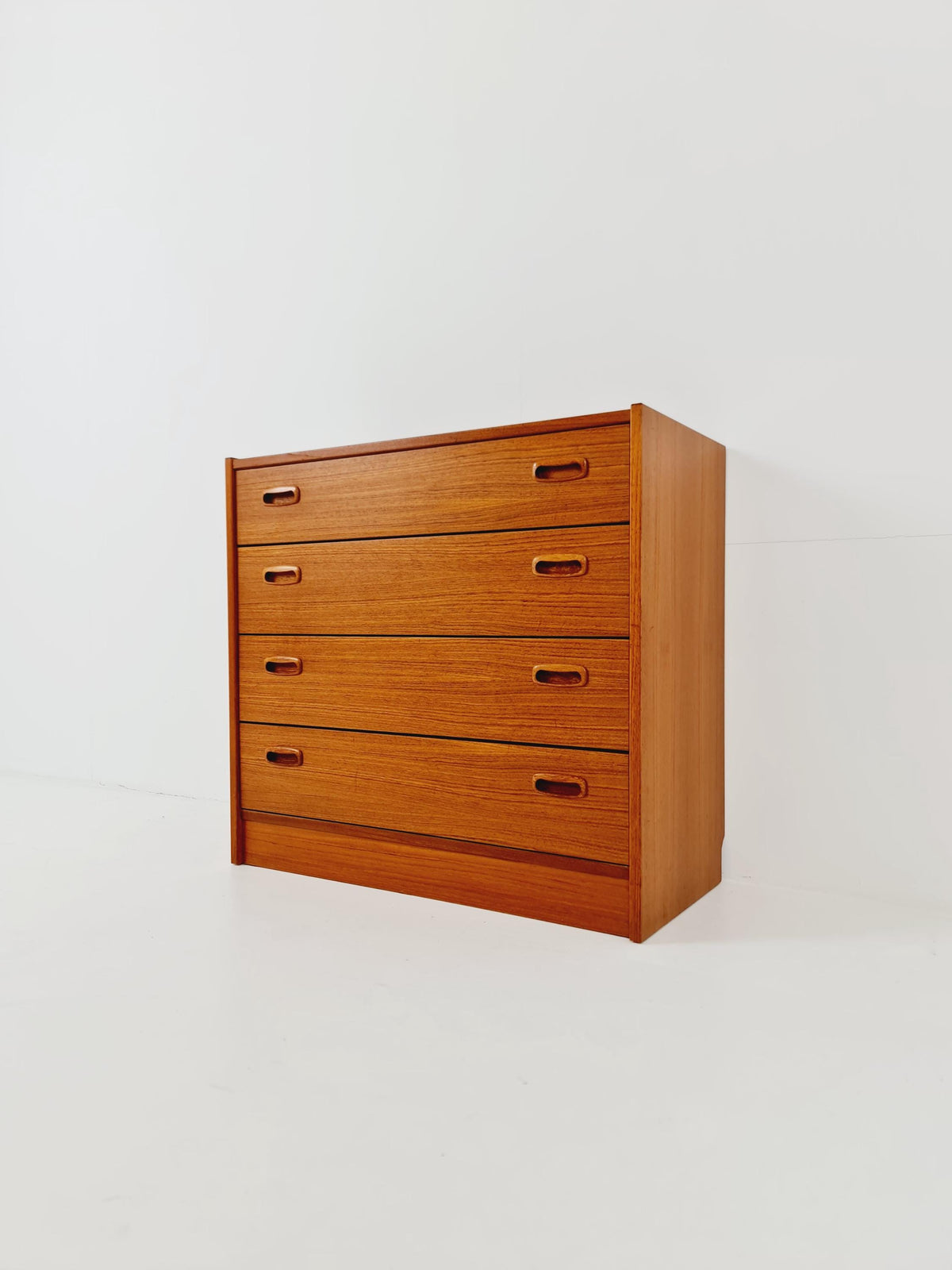 Mid century Teak Danish hallway cabinet, § shoes drawer , 1960s