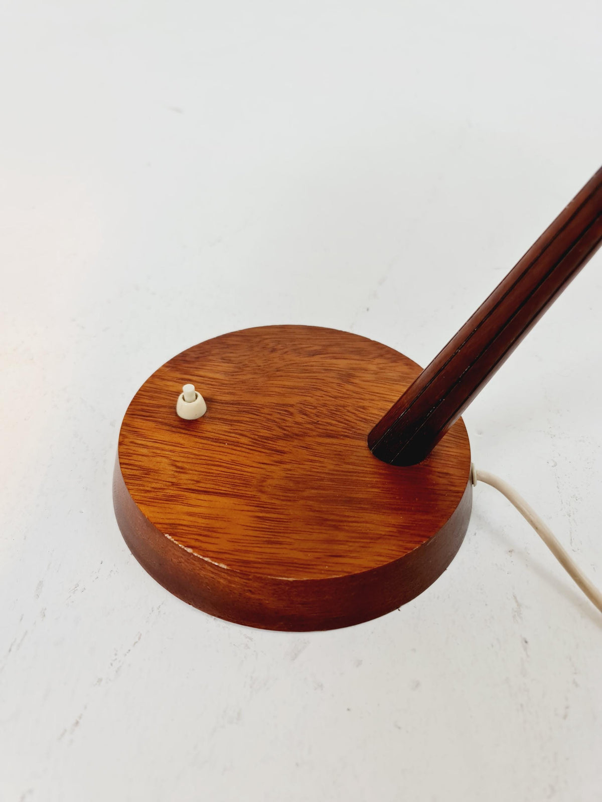Mid century Teak and brass table lamp by Frits muller for Temde , 1960s