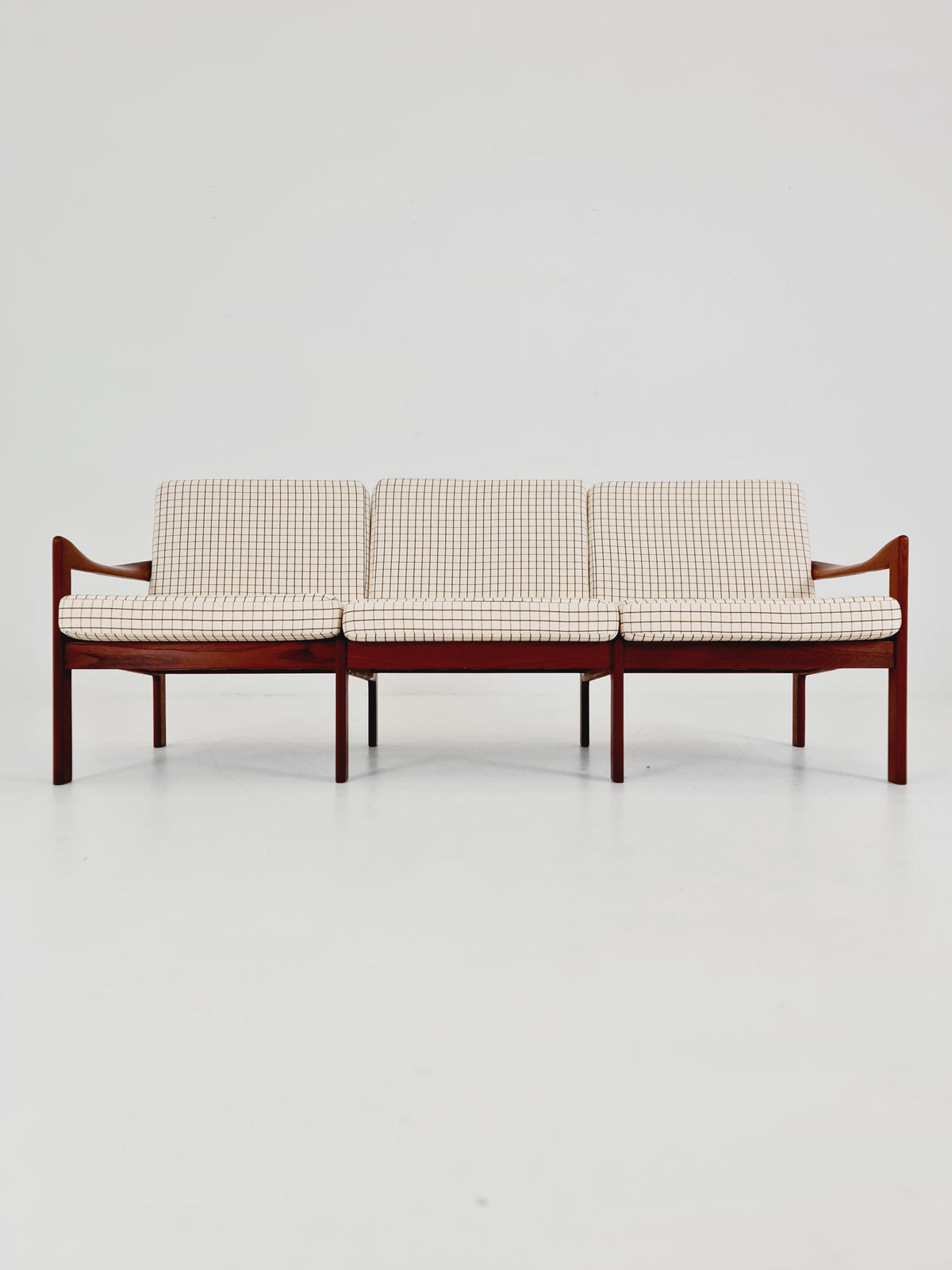 Mid century Sofa by Illum Wikkeslo Eilersen in solid teak, 1960s,