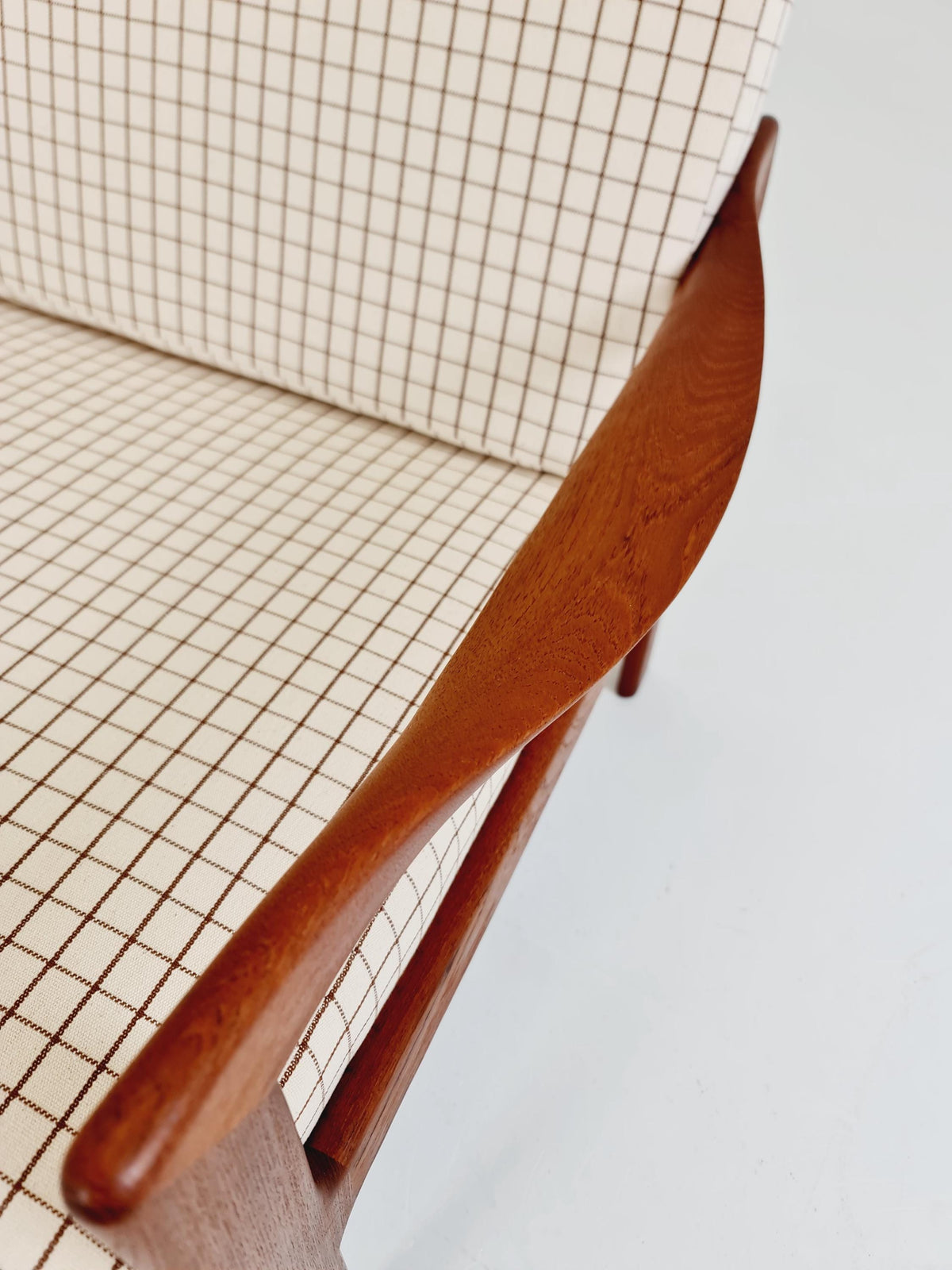 Mid century Sofa by Illum Wikkeslo Eilersen in solid teak, 1960s,