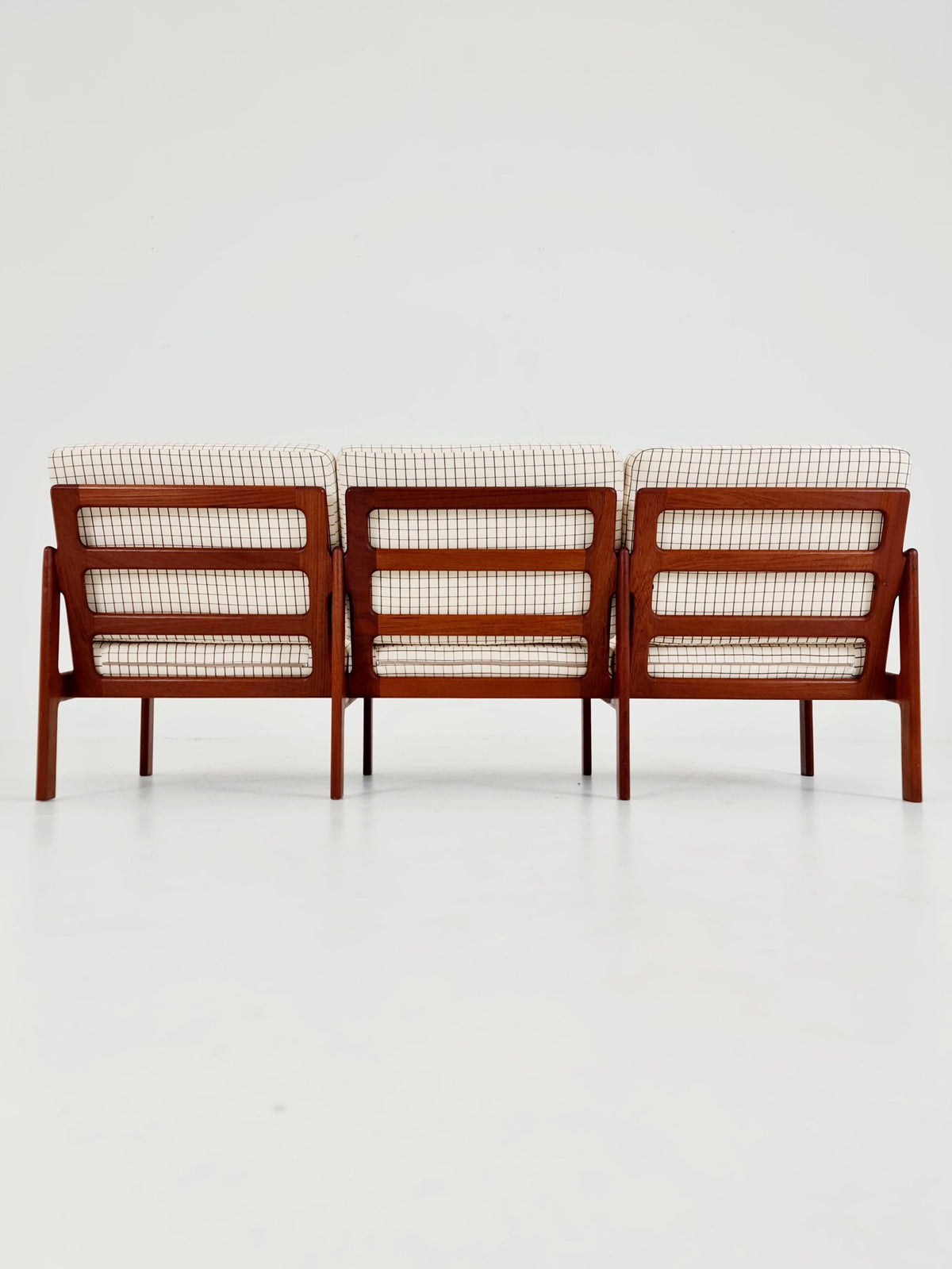 Mid century Sofa by Illum Wikkeslo Eilersen in solid teak, 1960s,