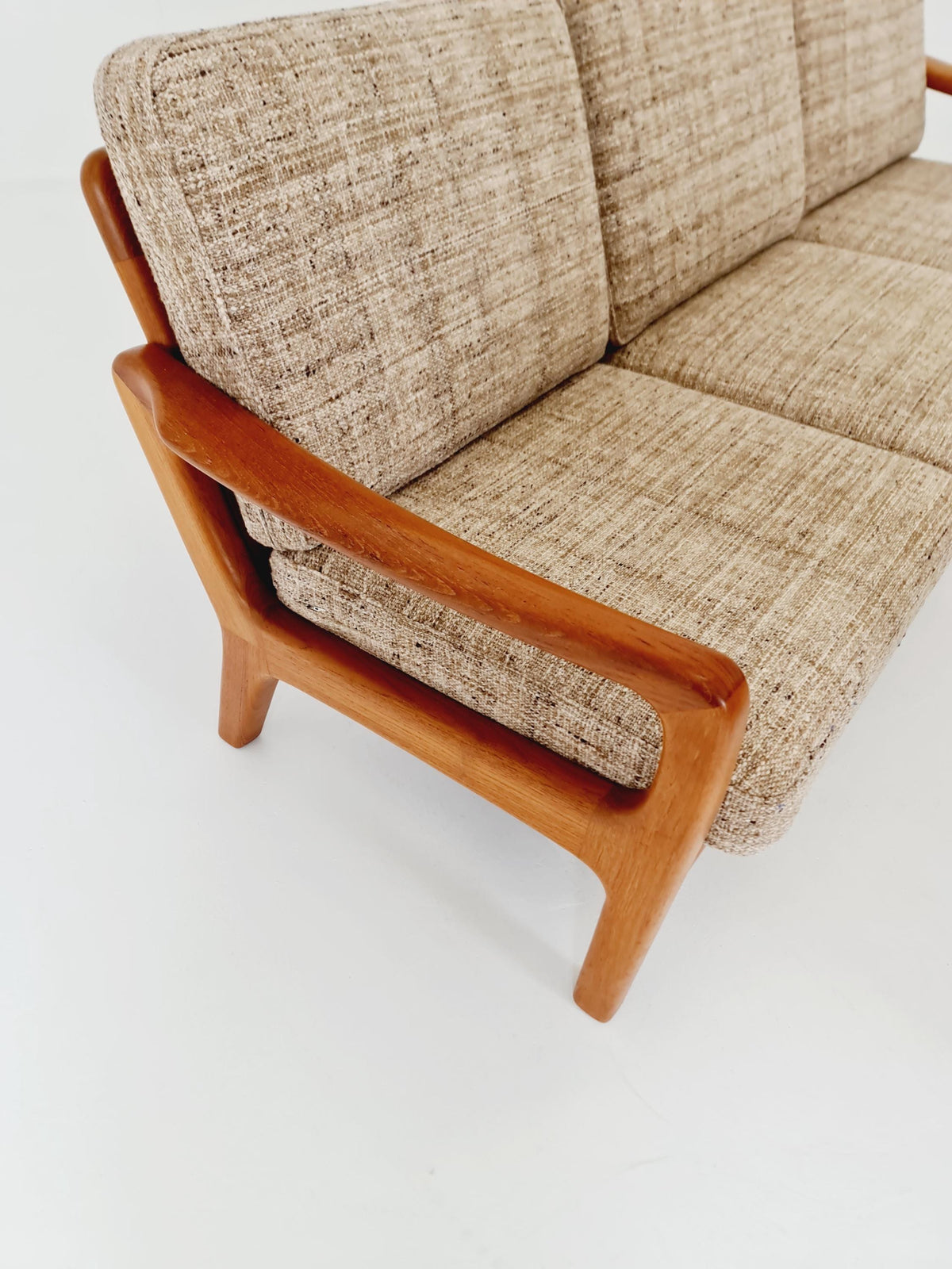 Mid-century Rare Danish teak lounge Chairs / Easy sofa /daybed Set BY Juul christiansen for JK Denmark , 1960s