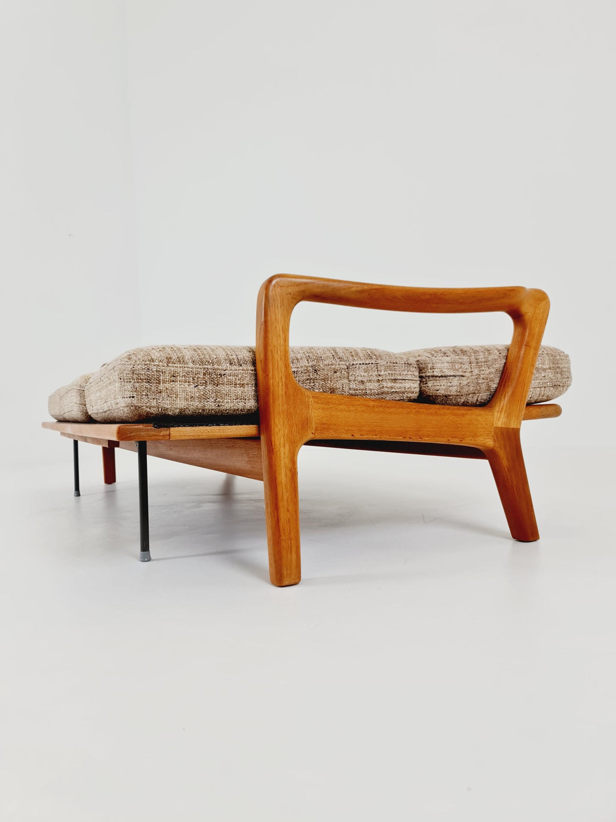 Mid-century Rare Danish teak lounge Chairs / Easy sofa /daybed Set BY Juul christiansen for JK Denmark , 1960s