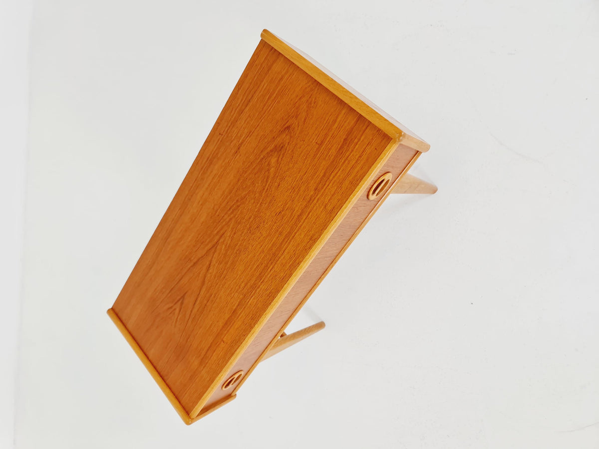 Midcentury Carlström & Co Teak Vintage Side table/ Bedside table/ Night stand straight from the sixties