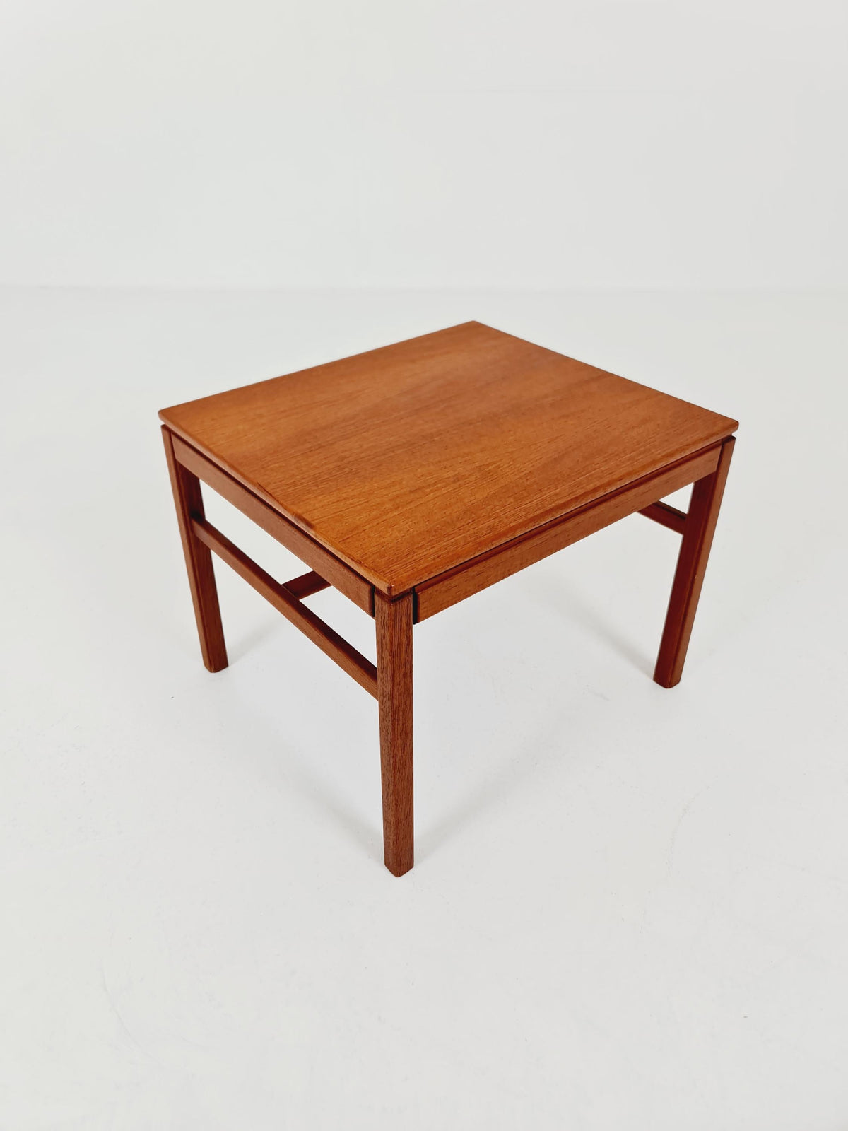 Midcentury Swedish teak side table Designed By Engström Myrstraad Model Casino 1960s