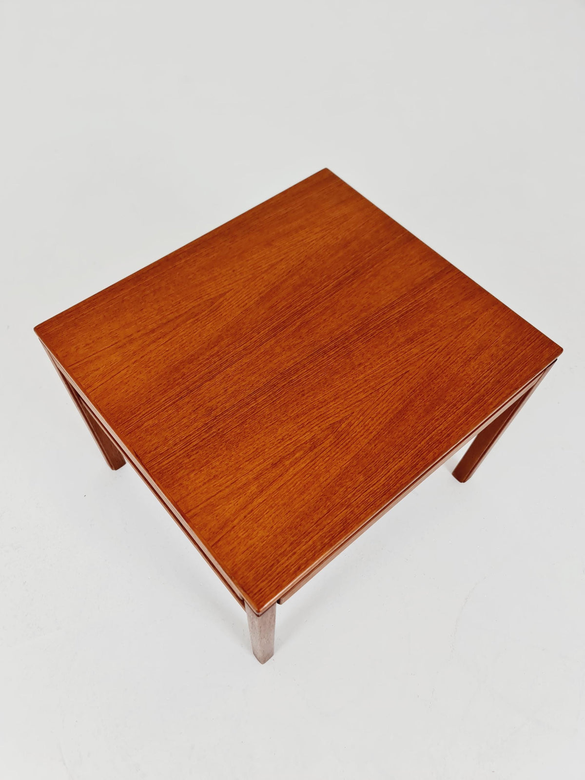 Midcentury Swedish teak side table Designed By Engström Myrstraad Model Casino 1960s