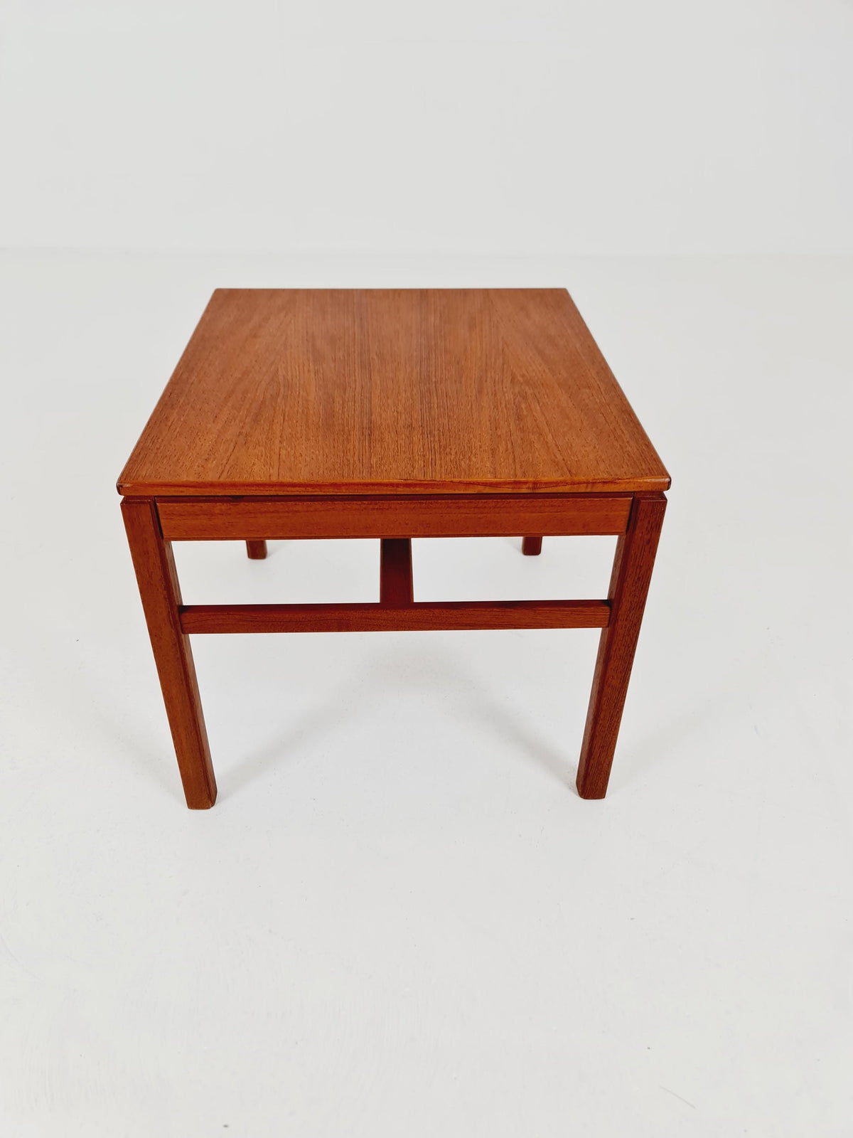 Midcentury Swedish teak side table Designed By Engström Myrstraad Model Casino 1960s