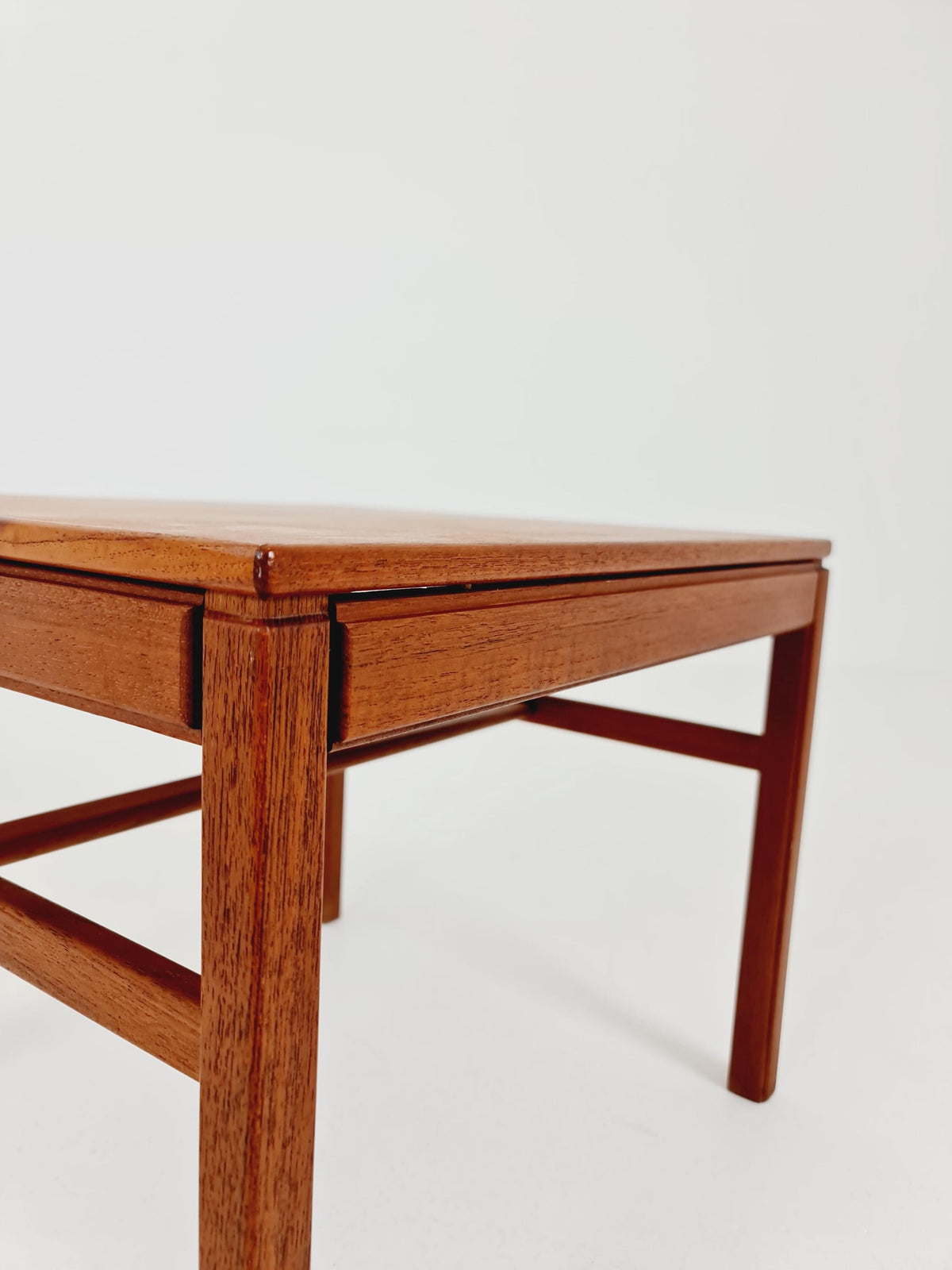 Midcentury Swedish teak side table Designed By Engström Myrstraad Model Casino 1960s