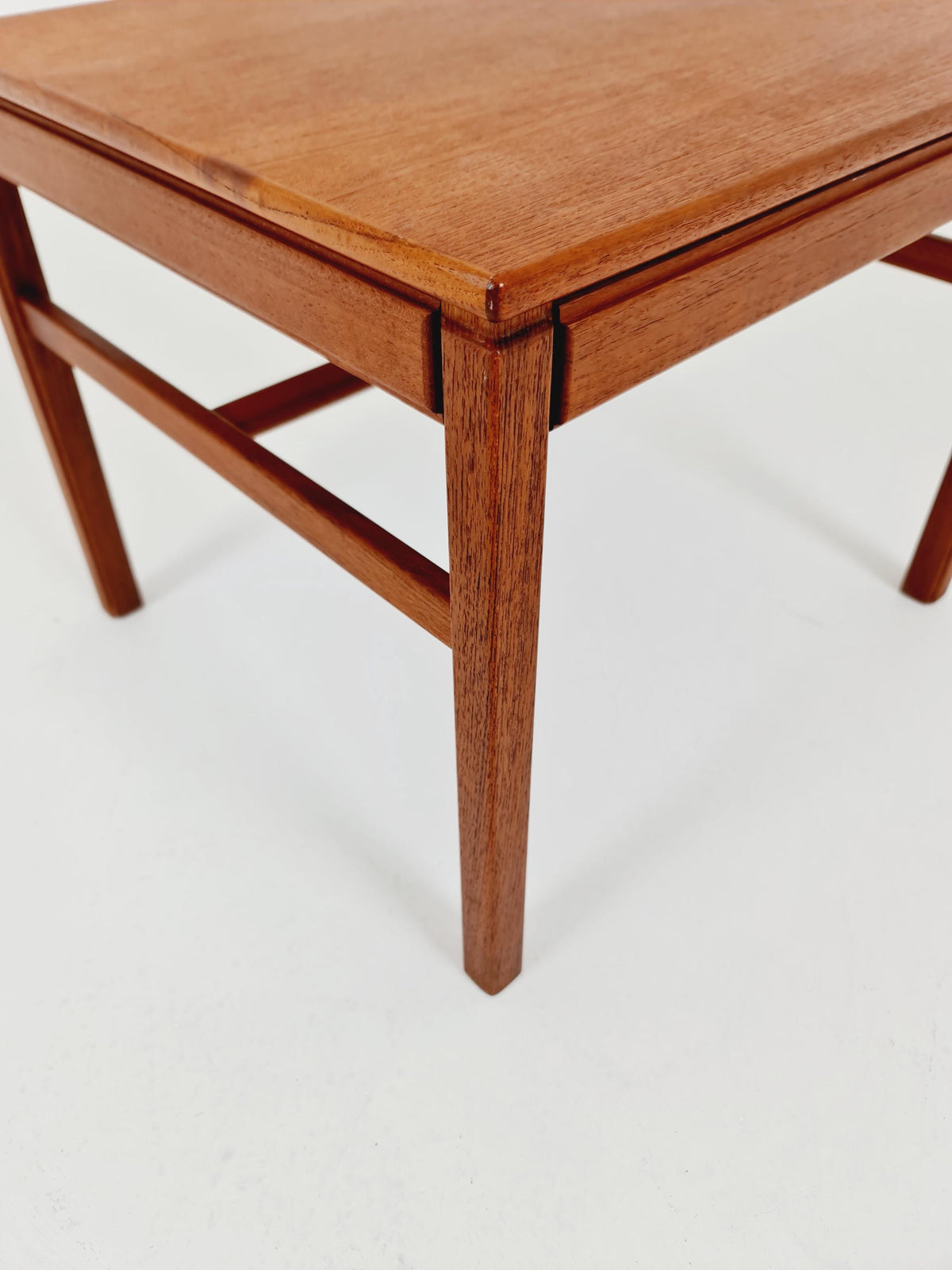 Midcentury Swedish teak side table Designed By Engström Myrstraad Model Casino 1960s