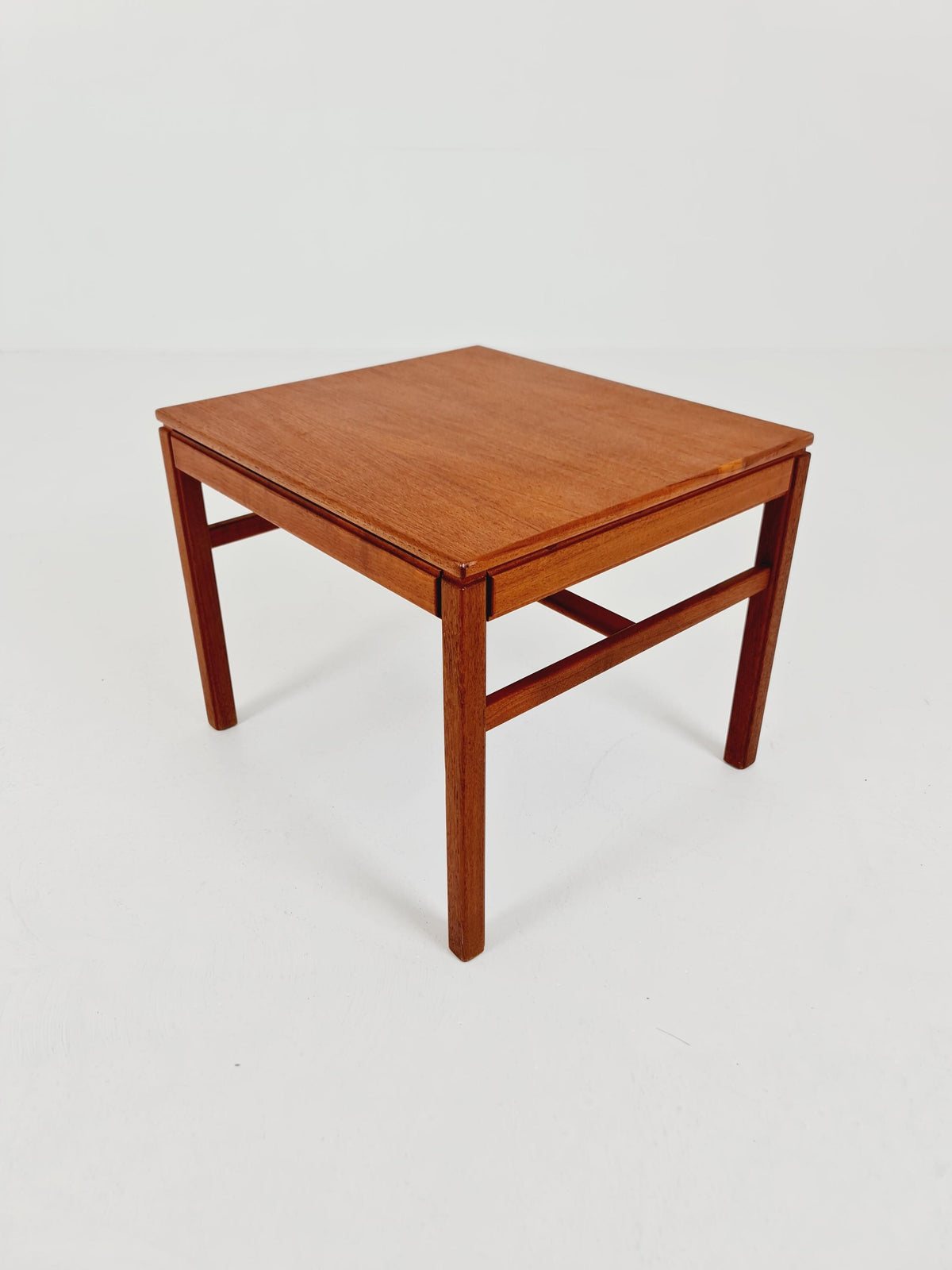 Midcentury Swedish teak side table Designed By Engström Myrstraad Model Casino 1960s