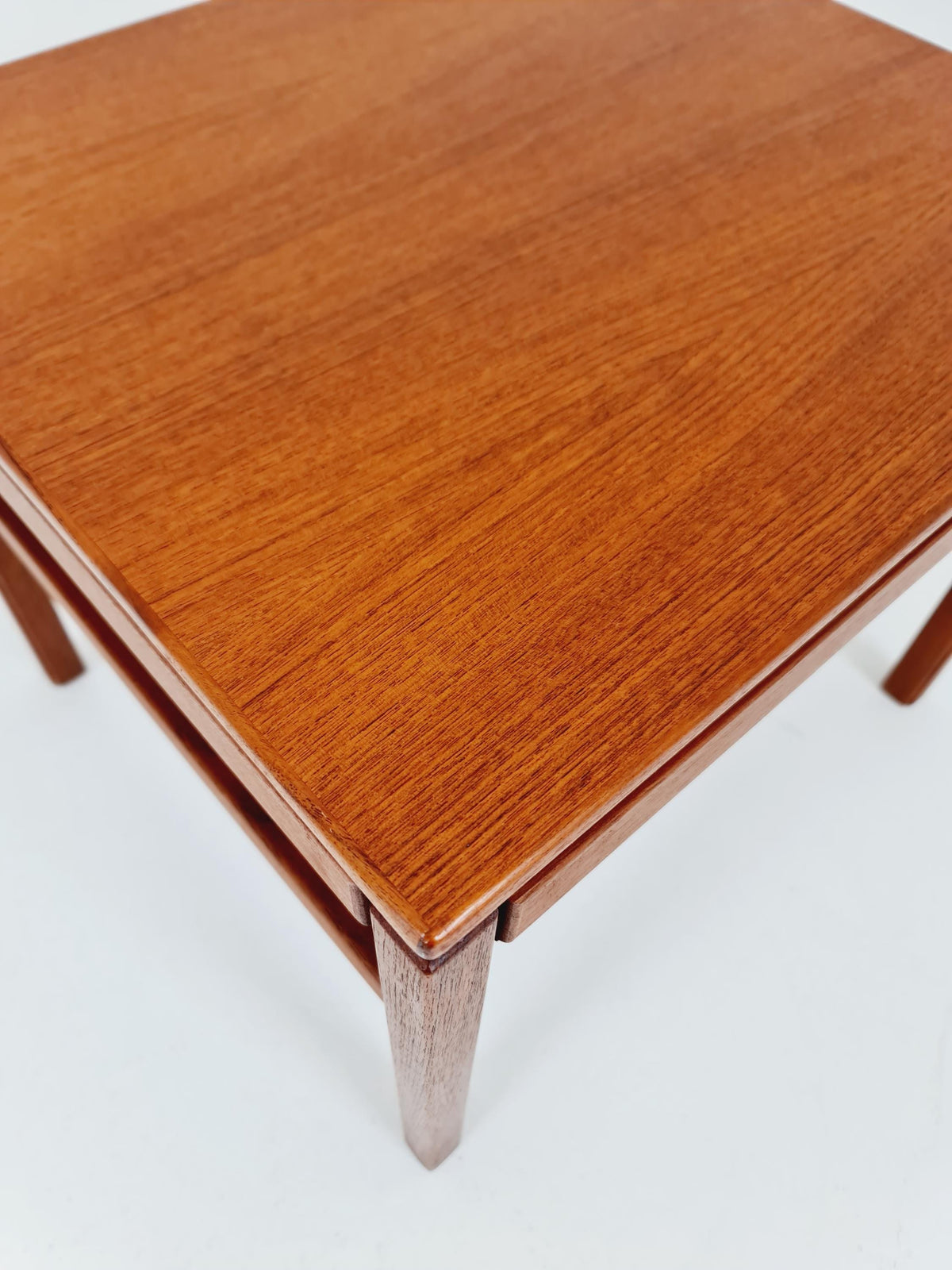Midcentury Swedish teak side table Designed By Engström Myrstraad Model Casino 1960s