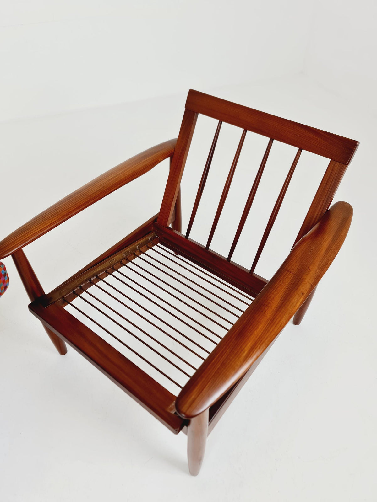 Mid century Teak easy lounge chairs Denmark 1960s, Set of 2