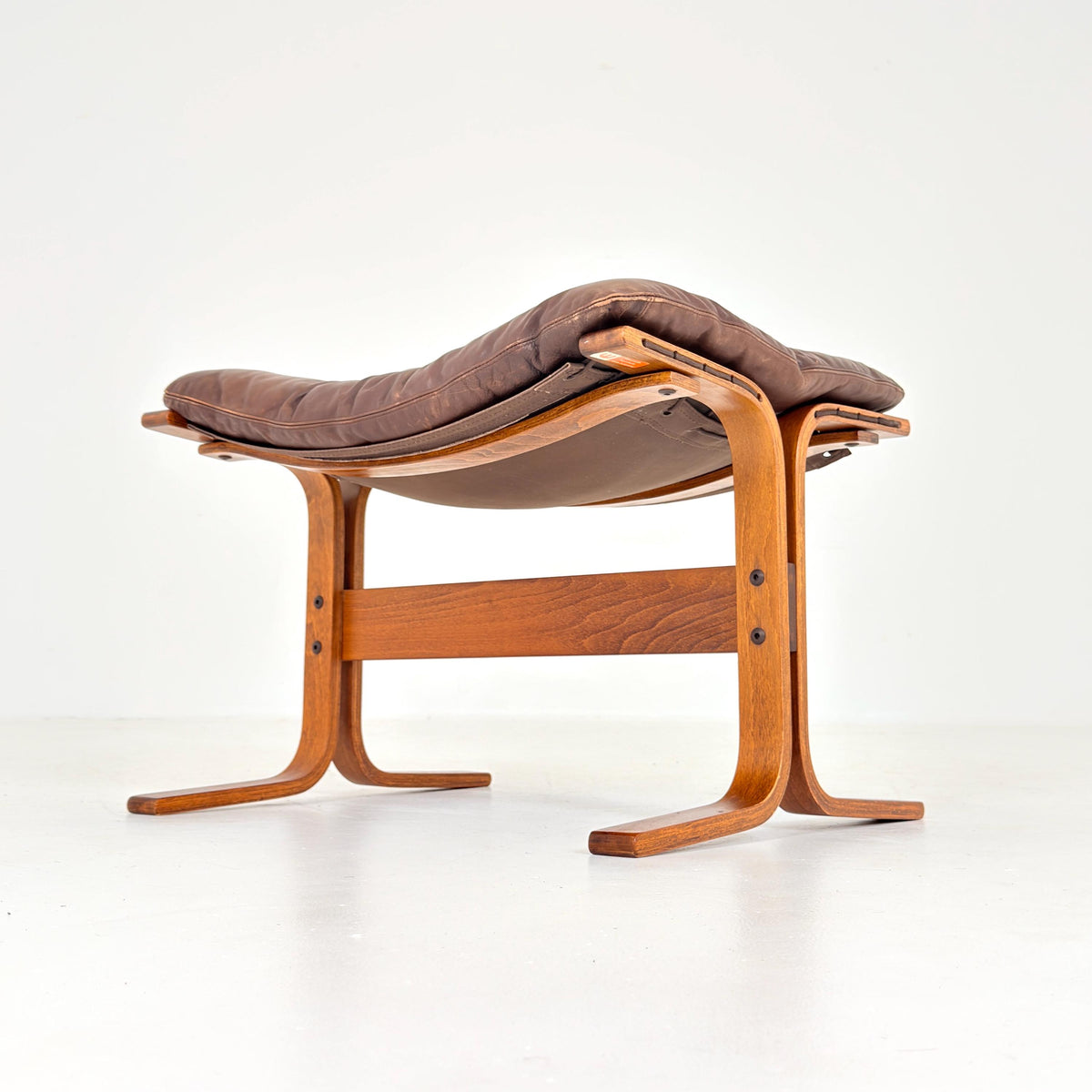 Mid century lounge “Siesta” ottoman by Ingmar Relling, Westnofa Furniture, Norway 1980s