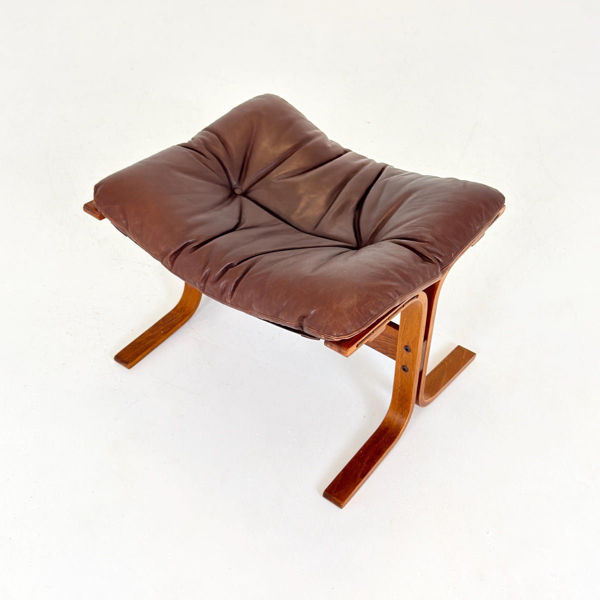 Mid century lounge “Siesta” ottoman by Ingmar Relling, Westnofa Furniture, Norway 1980s