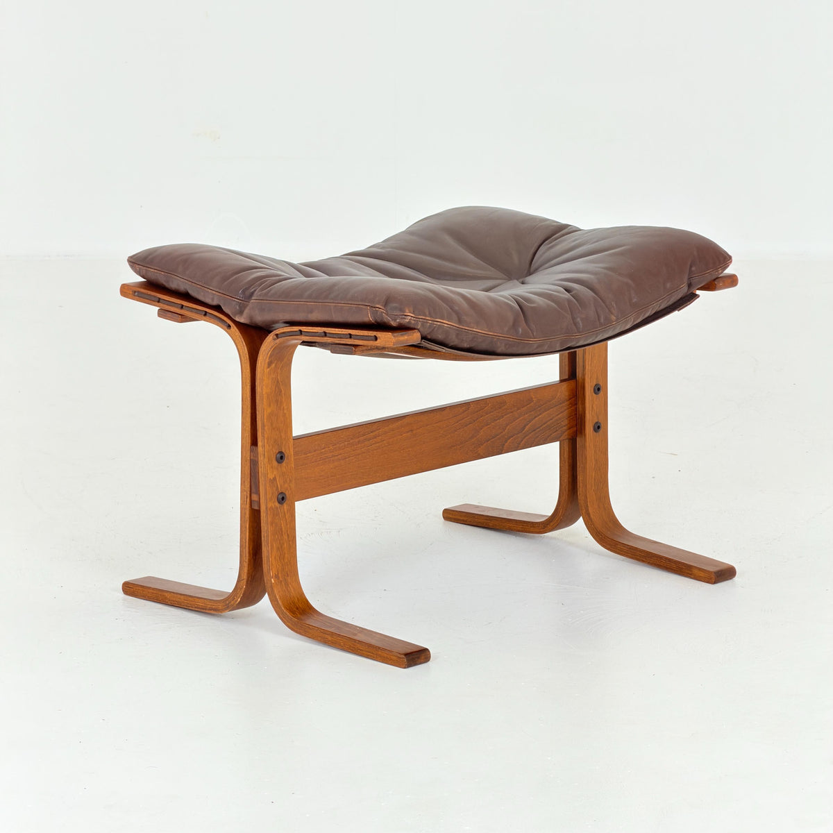 Mid century lounge “Siesta” ottoman by Ingmar Relling, Westnofa Furniture, Norway 1980s
