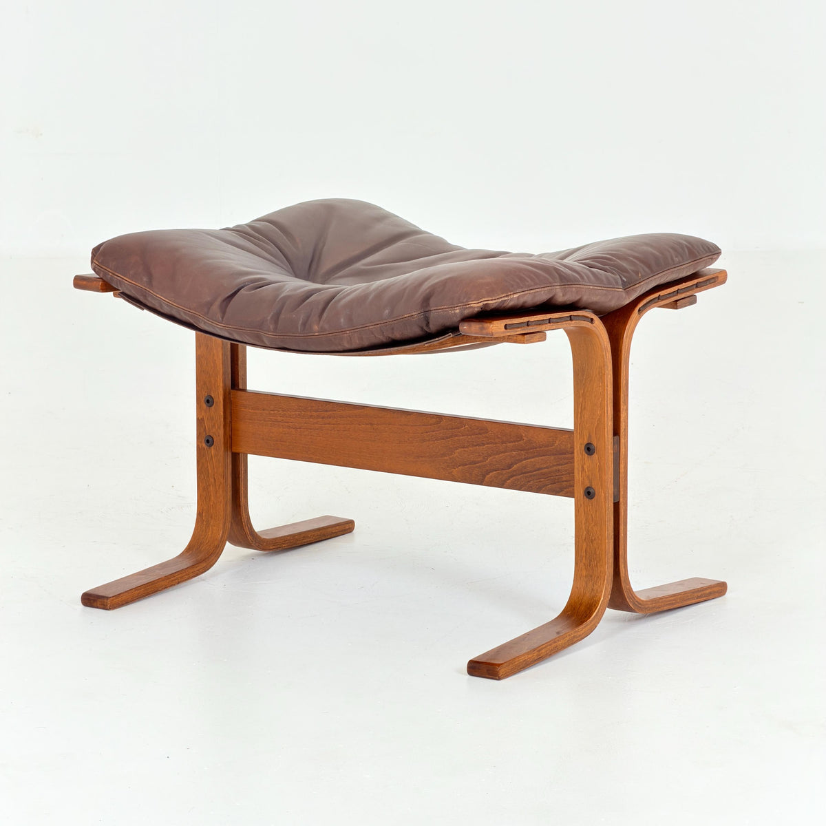 Mid century lounge “Siesta” ottoman by Ingmar Relling, Westnofa Furniture, Norway 1980s
