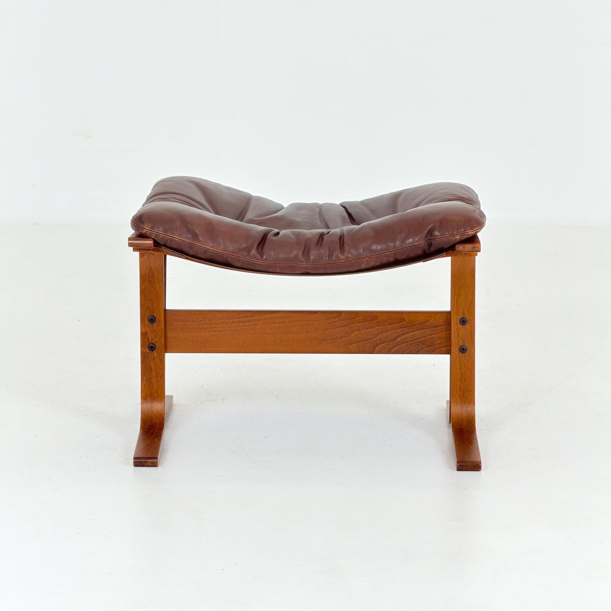 Mid century lounge “Siesta” ottoman by Ingmar Relling, Westnofa Furniture, Norway 1980s