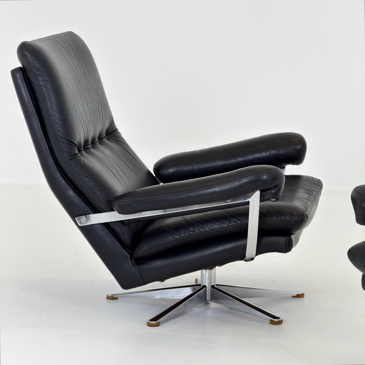 Set of 2 Mid-Century Palma Lounge Chairs by Werner Langenfeld for ESA Møbelværk, 1980s Denmark