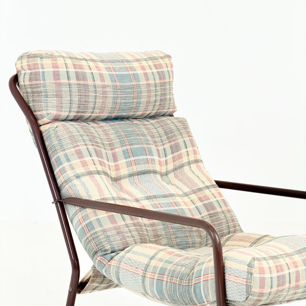Mid century century Bauhaus tubular lounge armchair for Tomas Jelinek by IKEA 1980s Sweden