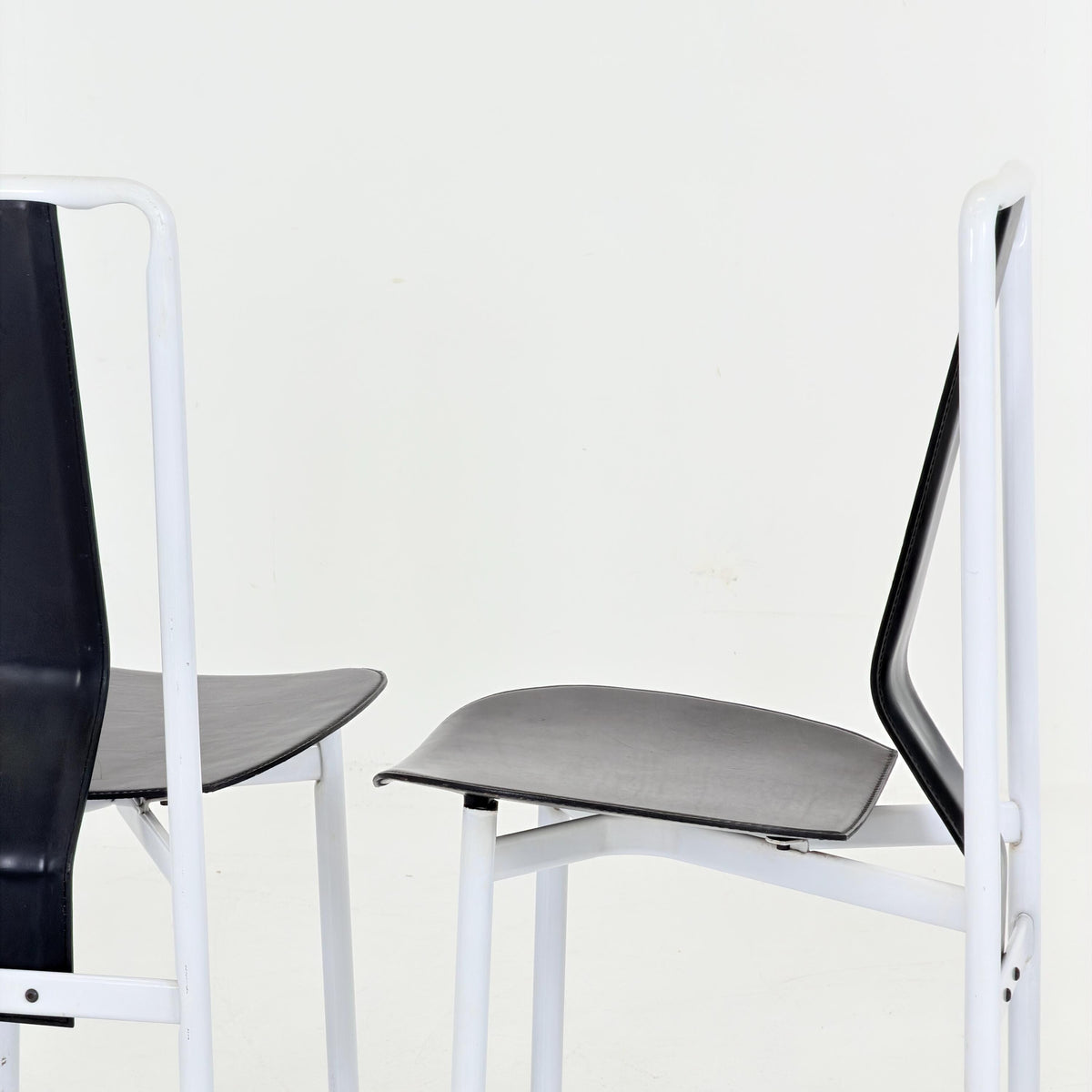 Set of 4 Mid century Irma dining Chairs by Achille Castiglioni for Zanotta, 1980s Italy