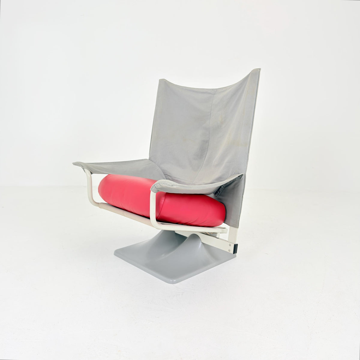 Mid-Century AEO Lounge Chair by Paolo Deganello for Archizoom Associati, Cassina, Italy, 1970s