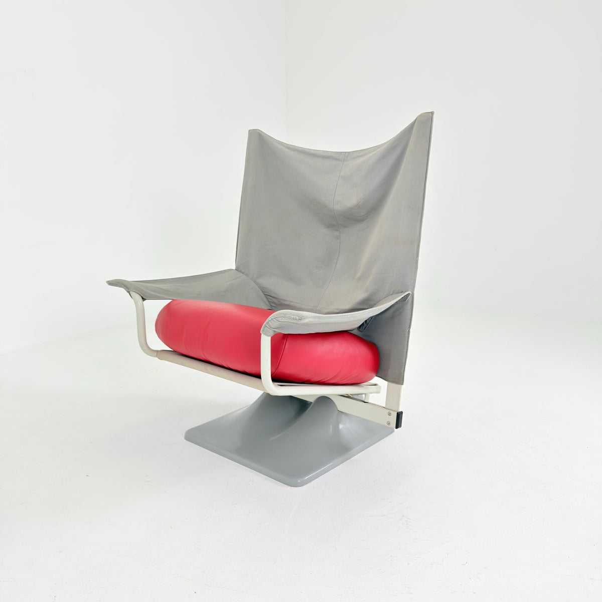 Mid-Century AEO Lounge Chair by Paolo Deganello for Archizoom Associati, Cassina, Italy, 1970s