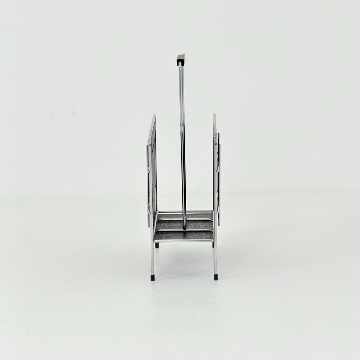 Mid-Century Bauhaus LP & Magazine Rack by Erik Höglund, Sweden, 1960s