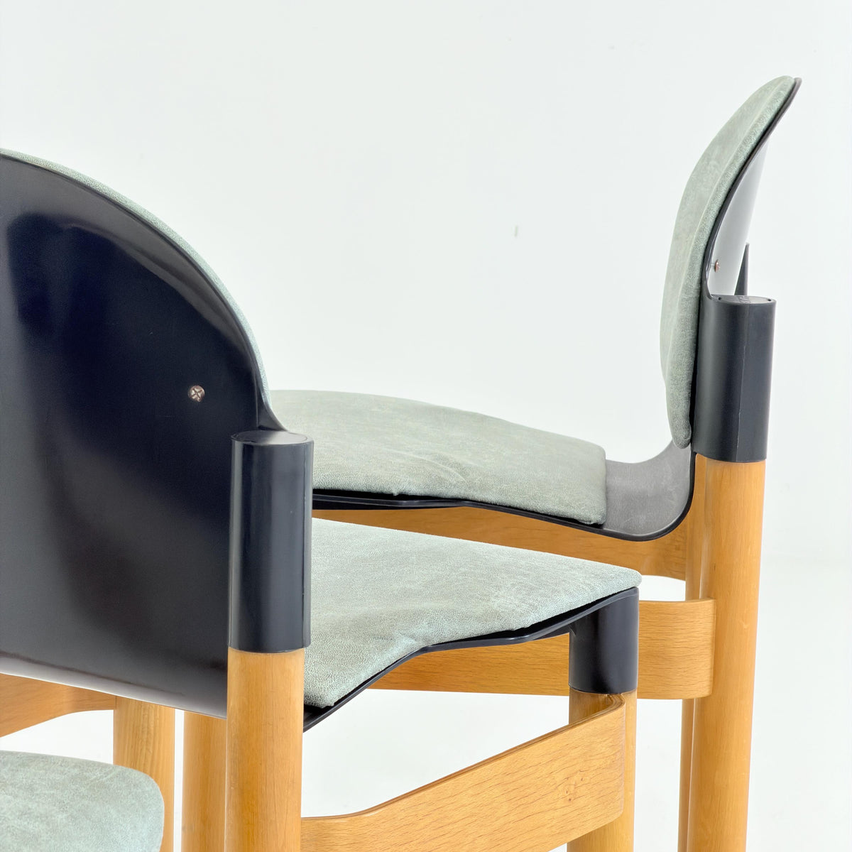 Set of 4 Mid-Century Flex Chairs by Gerd Lange for Thonet, 1970s, West Germany