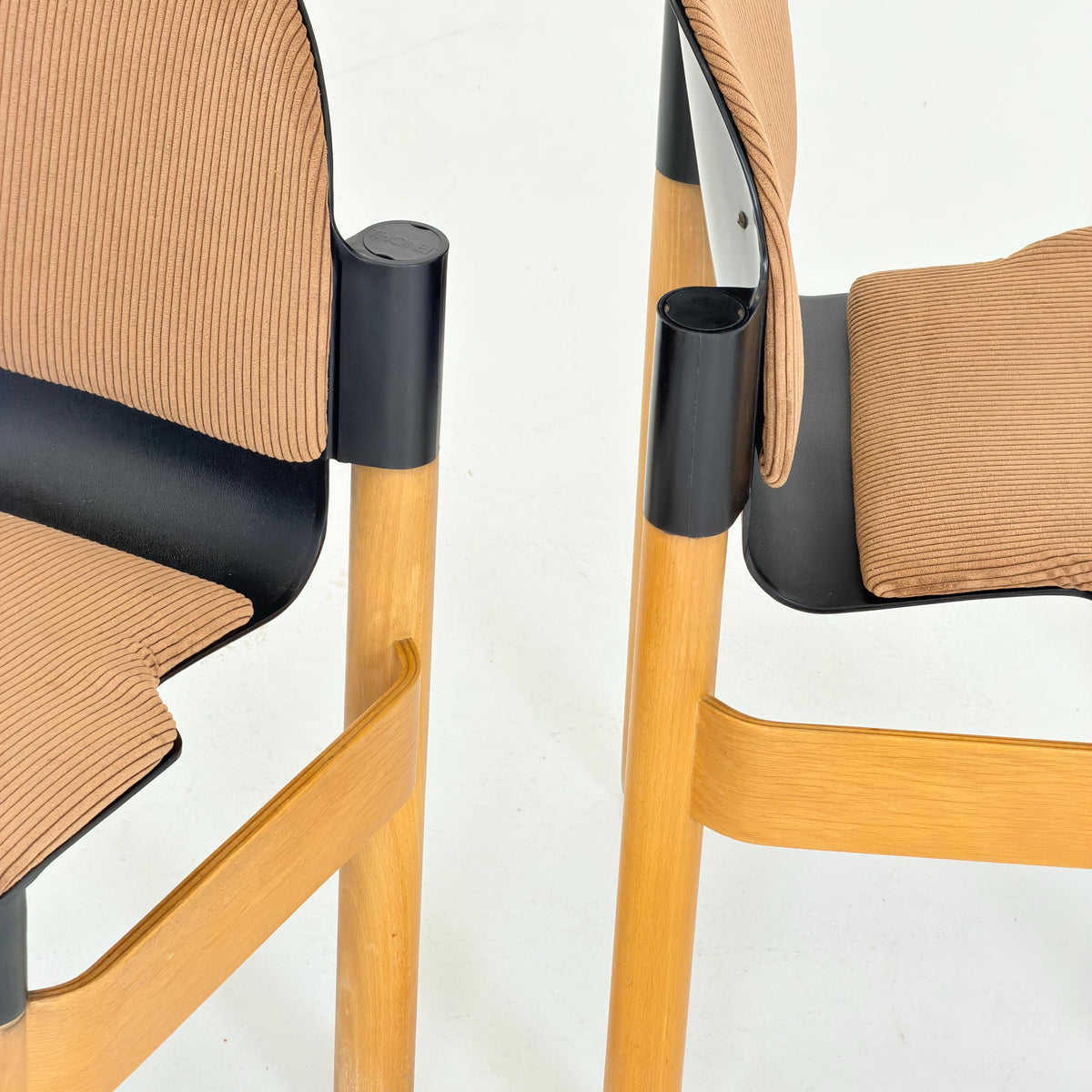 Set of 4 Mid-Century Flex Chairs by Gerd Lange for Thonet, 1970s, West Germany