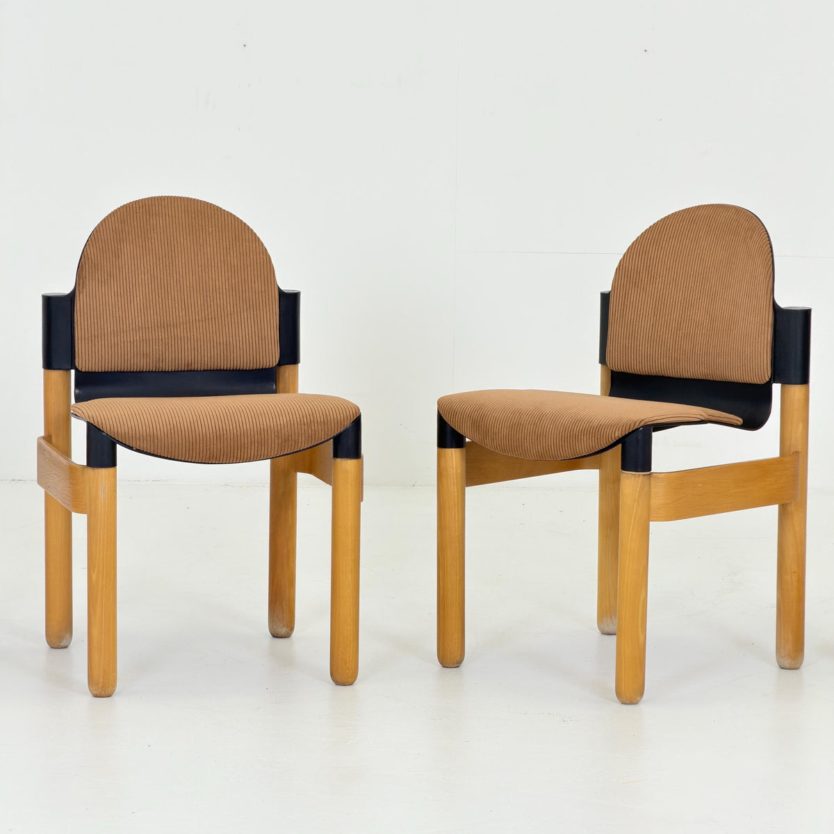 Set of 4 Mid-Century Flex Chairs by Gerd Lange for Thonet, 1970s, West Germany