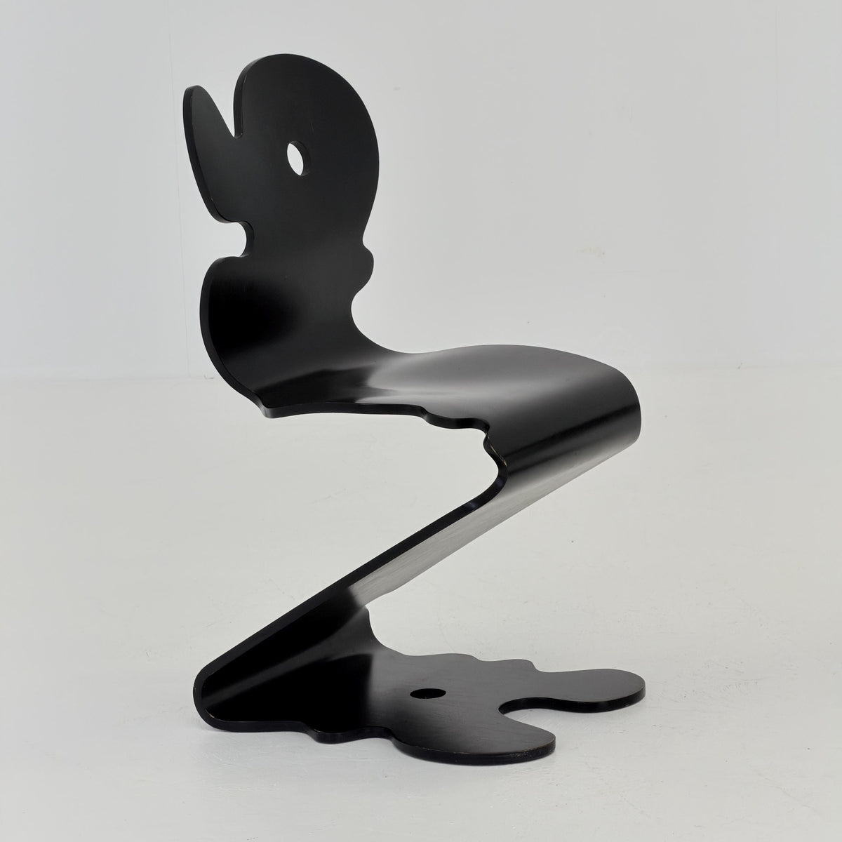 1 of 2 Mid century Verner Panton Pantonic 5000 Chair for Studio HÅG, 1990s Denmark