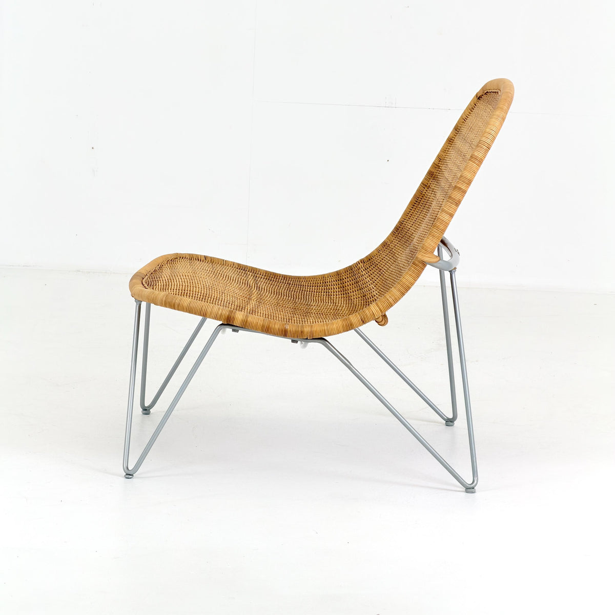 Mid century IKEA PS Hjältön Rattan Lounge Chair by James Irvine – 2000 Sweden