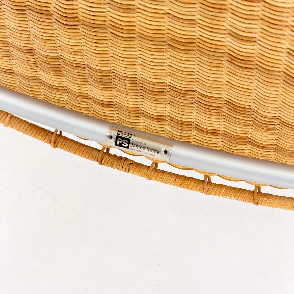 Mid century IKEA PS Hjältön Rattan Lounge Chair by James Irvine – 2000 Sweden