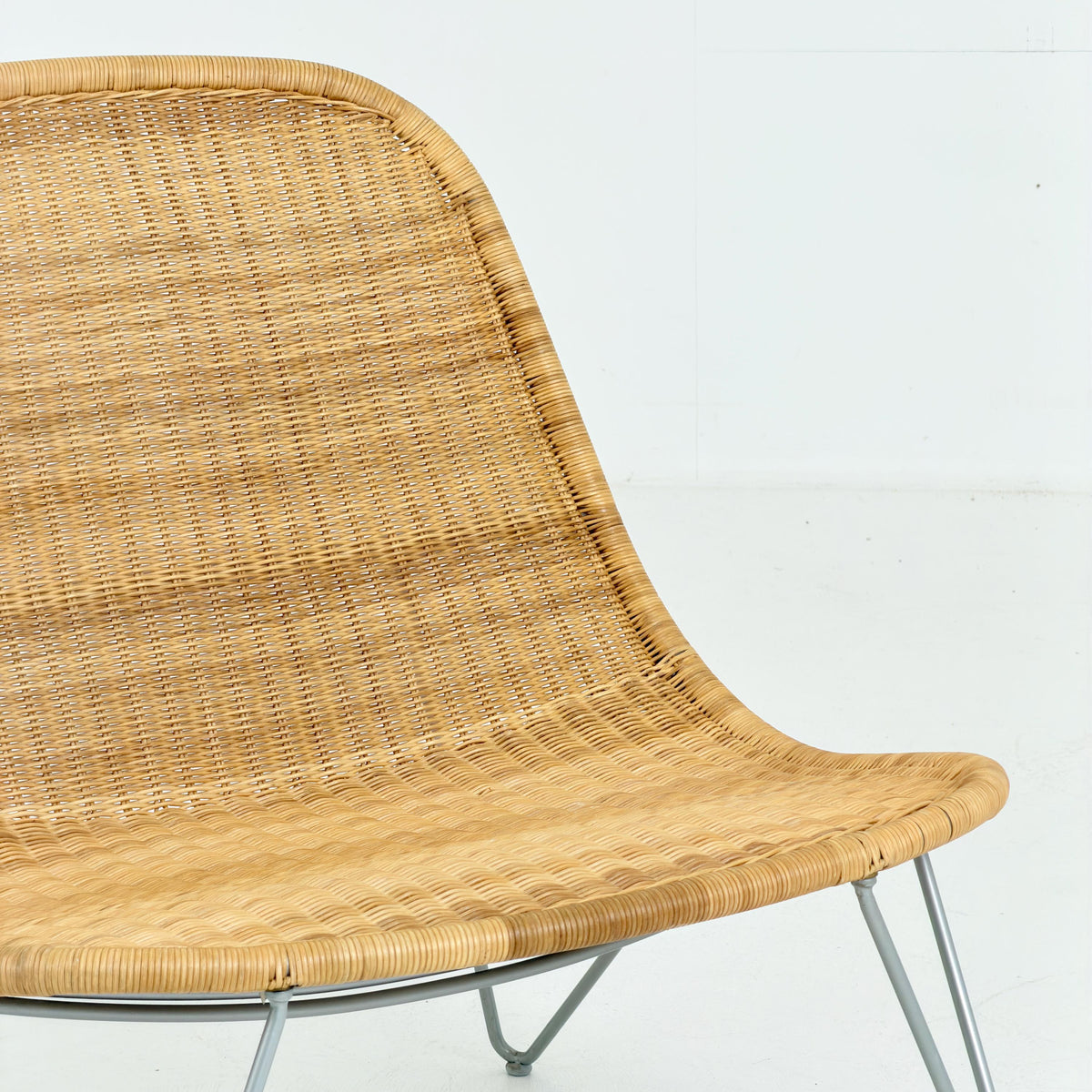Mid century IKEA PS Hjältön Rattan Lounge Chair by James Irvine – 2000 Sweden