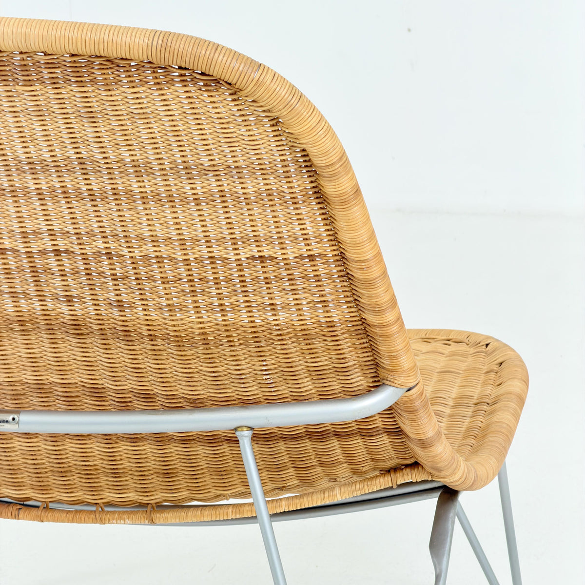 Mid century IKEA PS Hjältön Rattan Lounge Chair by James Irvine – 2000 Sweden