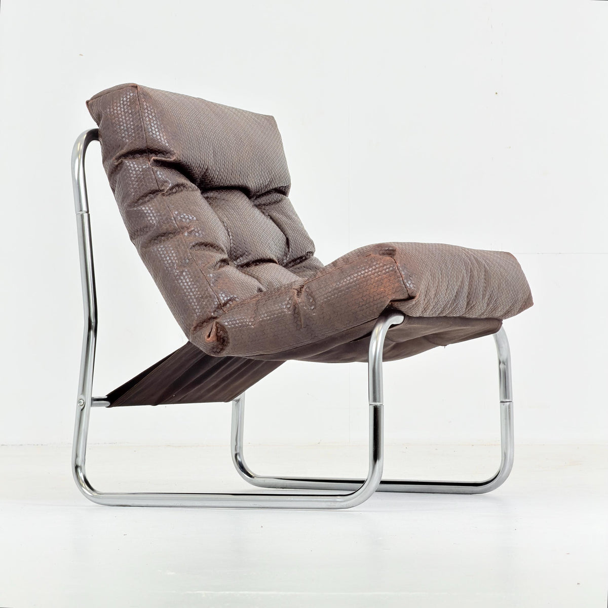 Mid-Century IKEA Pixi Lounge Chair by Gillis Lundgren, 1970s Sweden