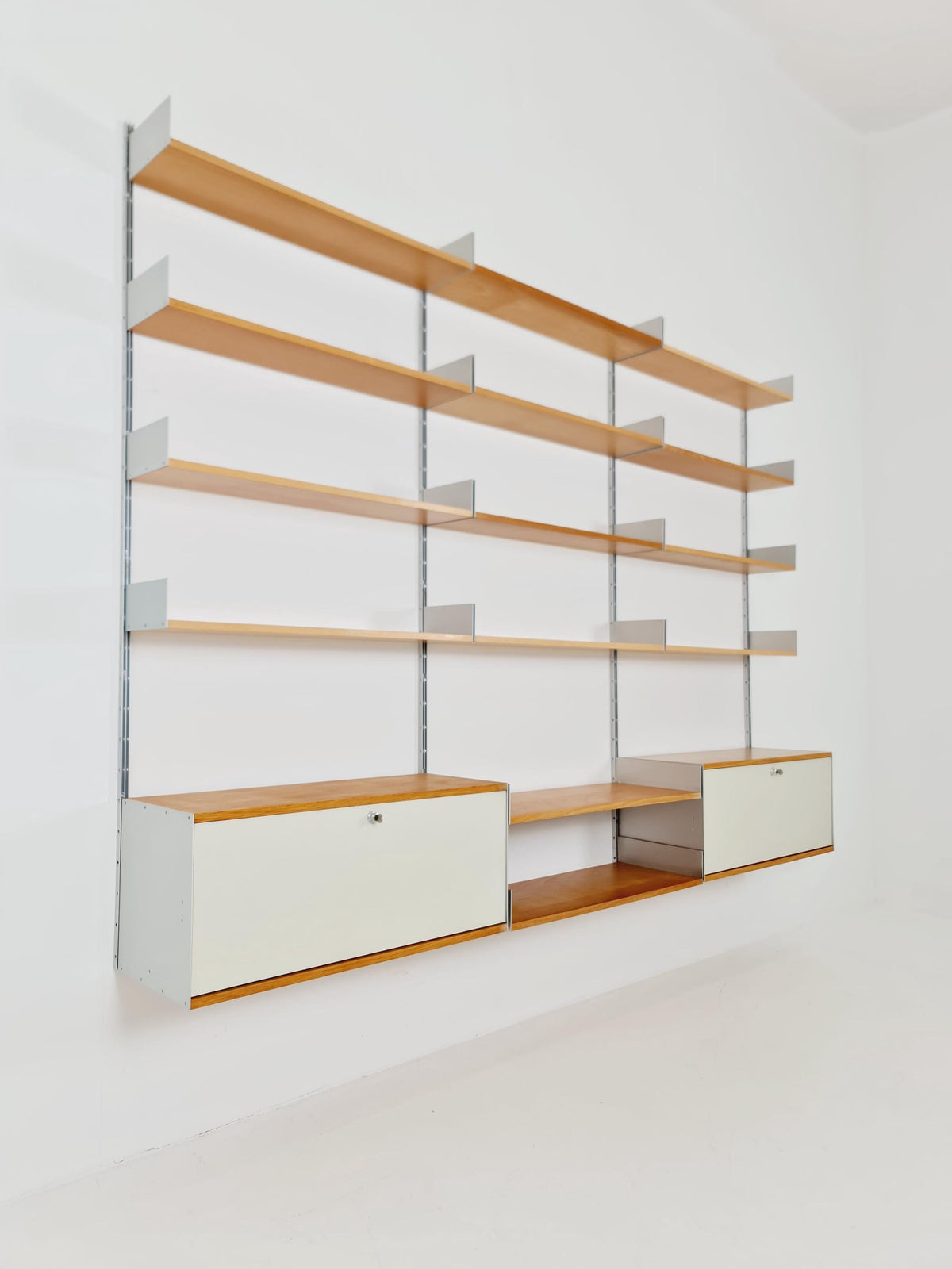 Rare Vintage shelving Unit "606", Dieter Rams for Vitsœ, 1950s