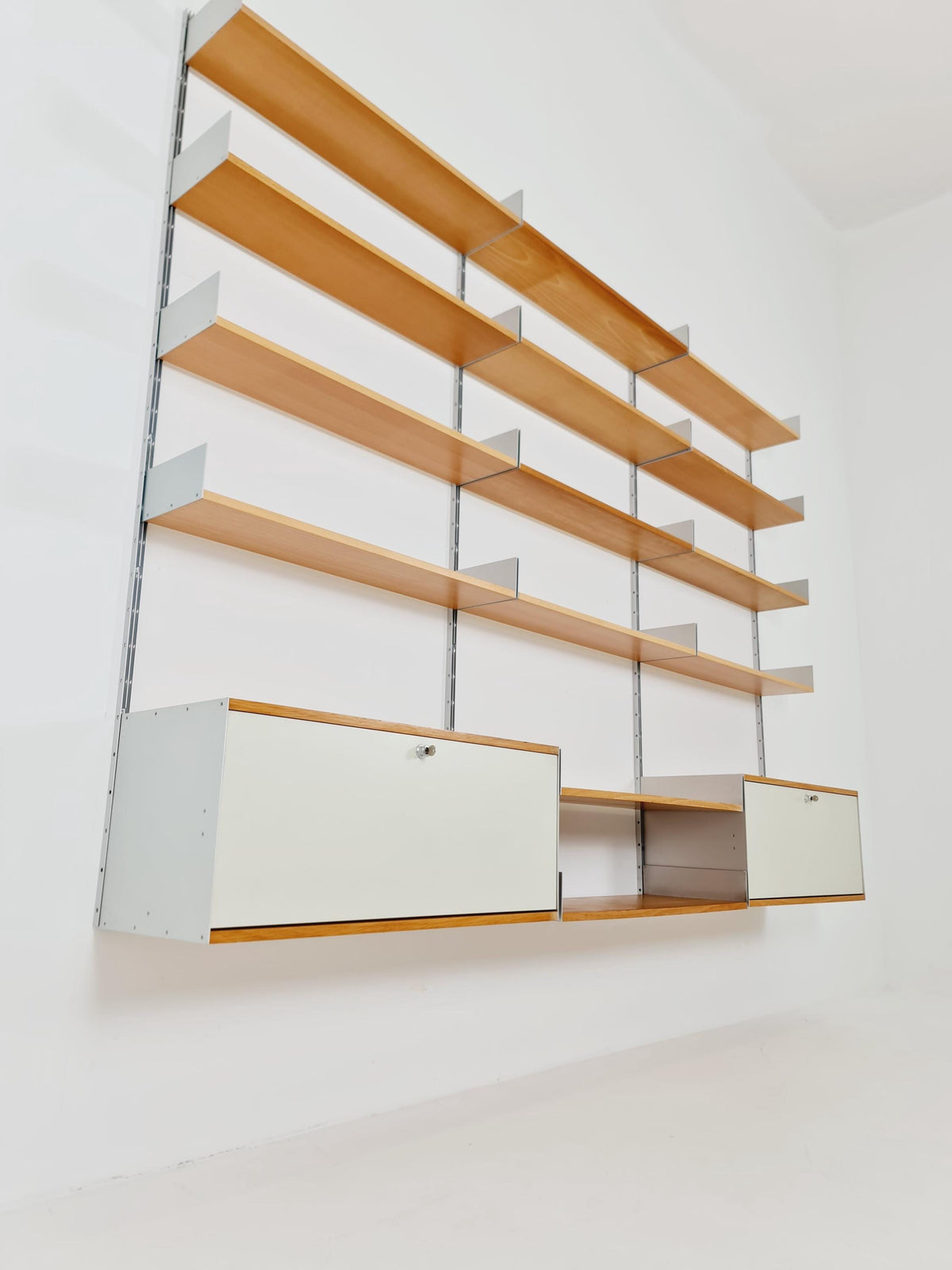 Rare Vintage shelving Unit "606", Dieter Rams for Vitsœ, 1950s