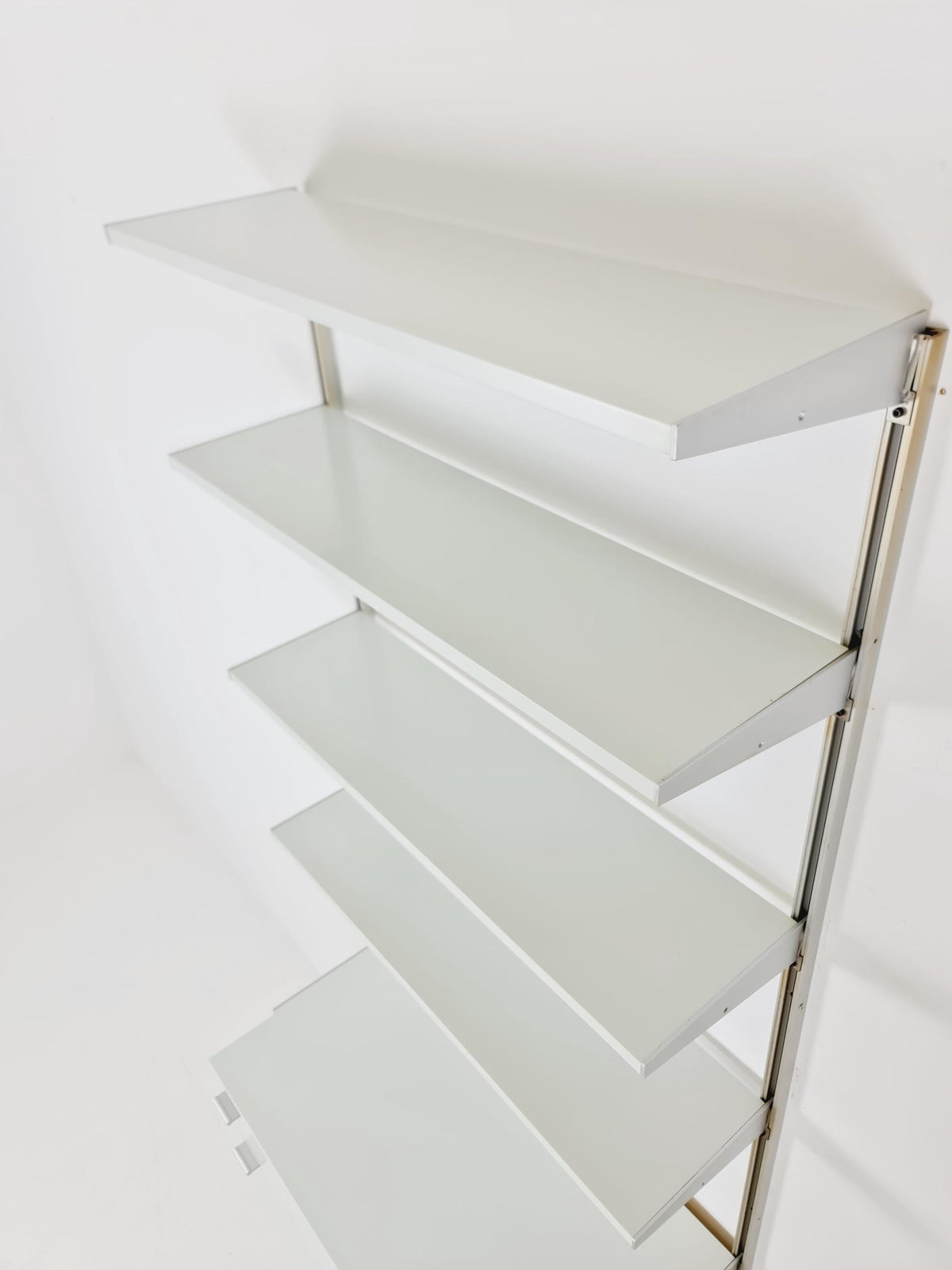 Modular George Nelson Wall Unit Bookcase, Herman Miller International collection "Vitra", 1960s