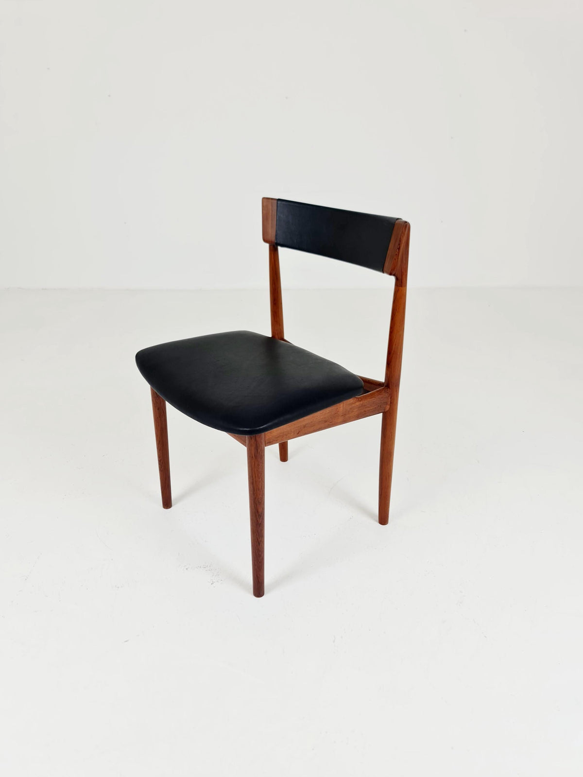 Mid century Single rosewood chair by Henry Rosengren Hansen for Brande Møbelindustri, 1960s